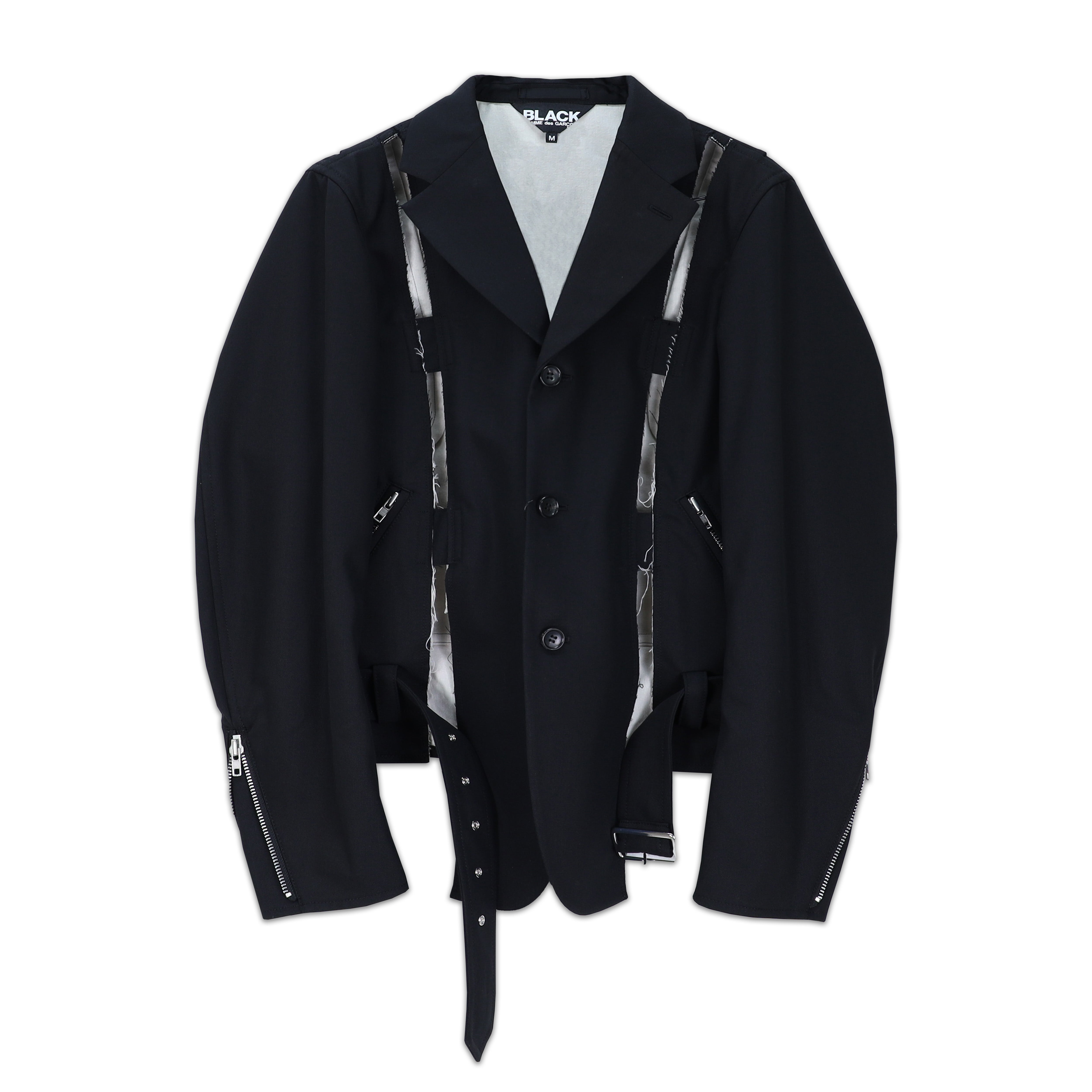ジャケット・アウター 09SS COMME des GARCONS Jacket Cut-off S Cut-Away Belted Jacket – COMME des GARÇONS Melbourne