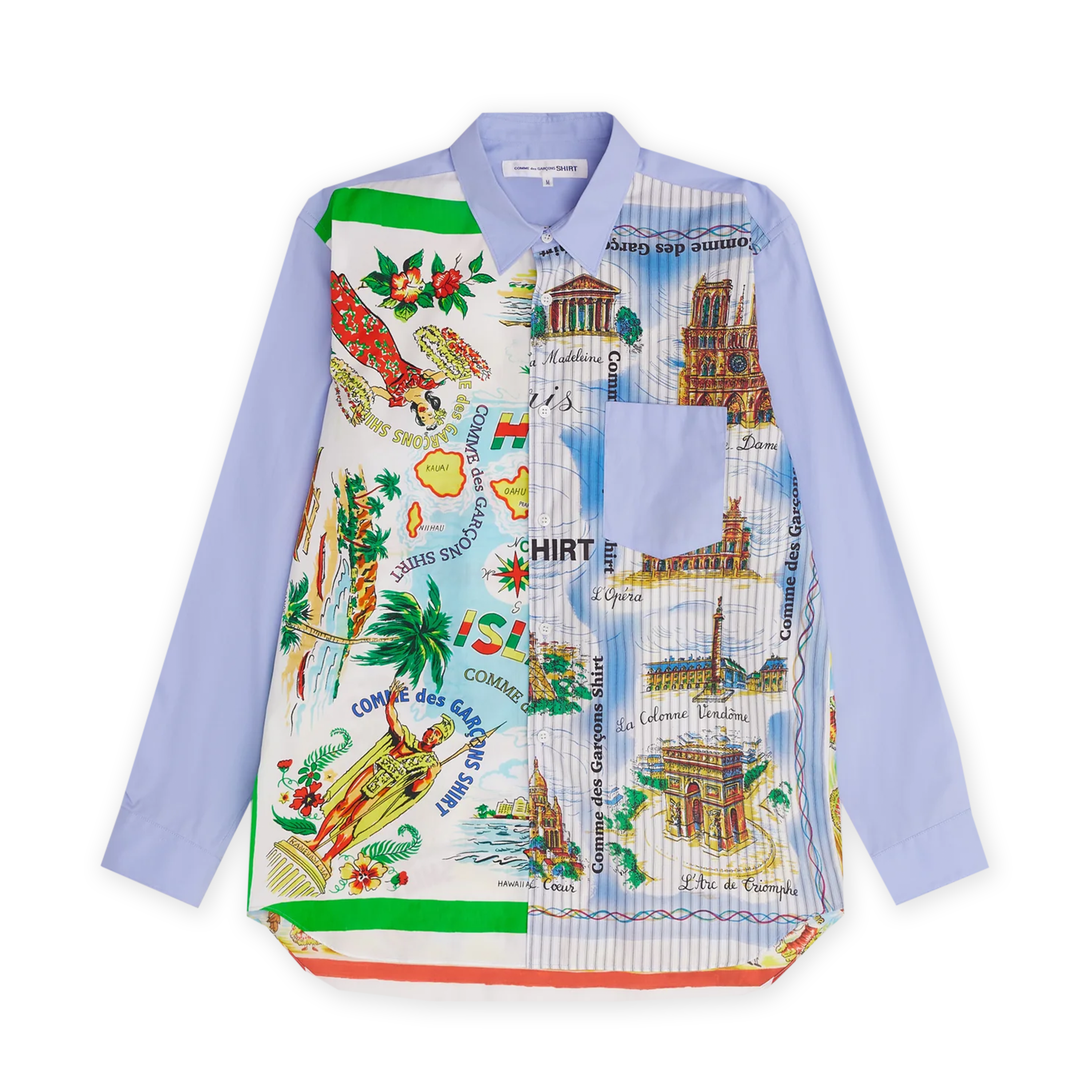 COMME des GARCONS SHIRT プリントシャツ ハワイアン L Landmark Print Classic Shirt – COMME des GARÇONS Melbourne