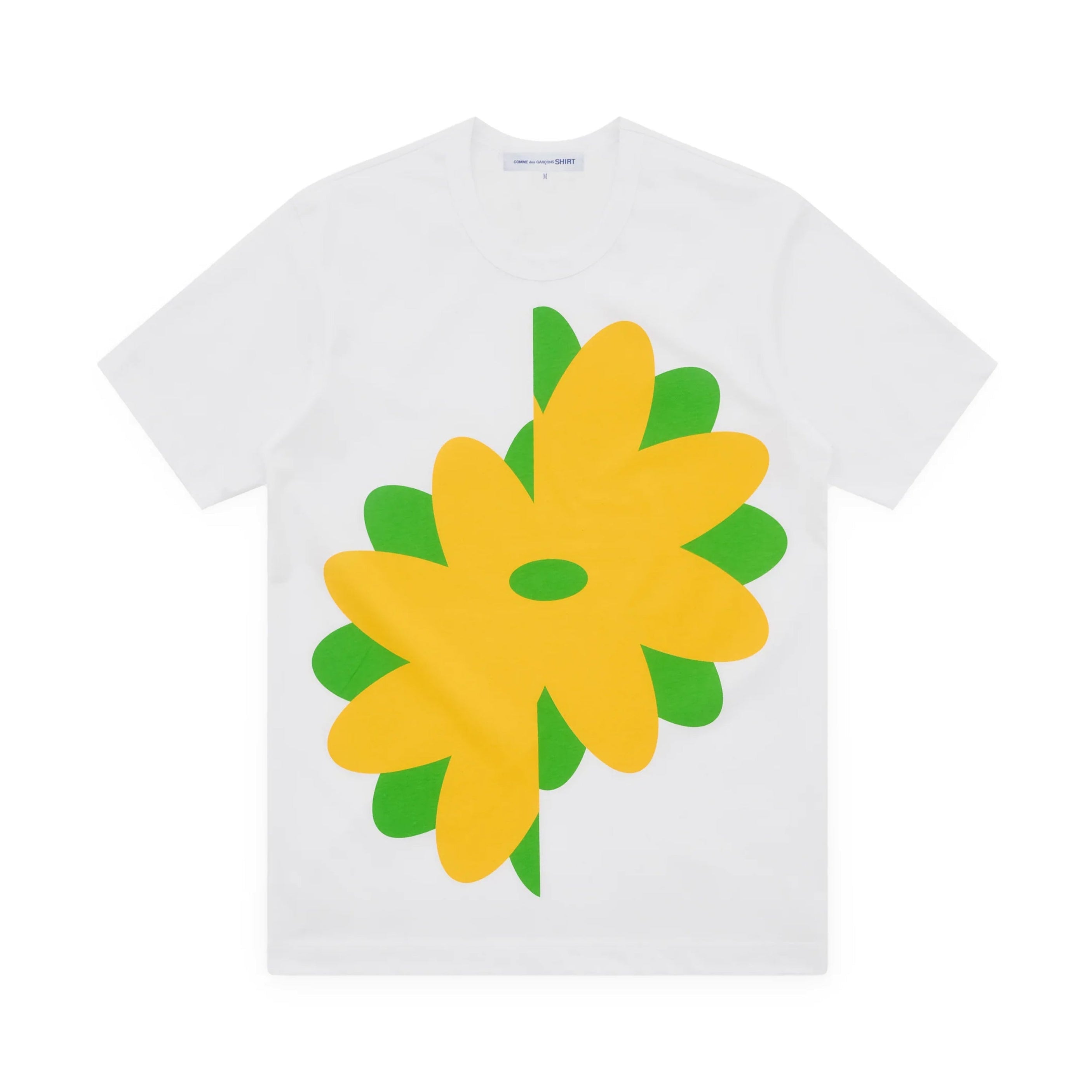 White Graphic Flower T-Shirt – COMME des GARÇONS Melbourne