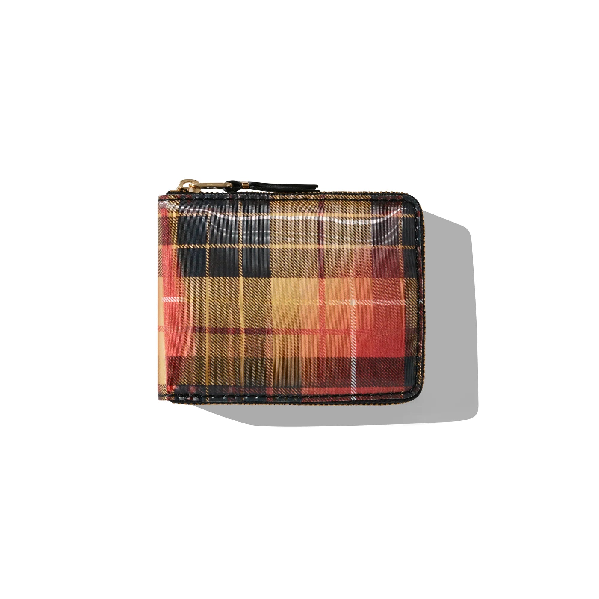 Lenticular Tartan Group Wallet Red/Yellow 7100LTRY – COMME des