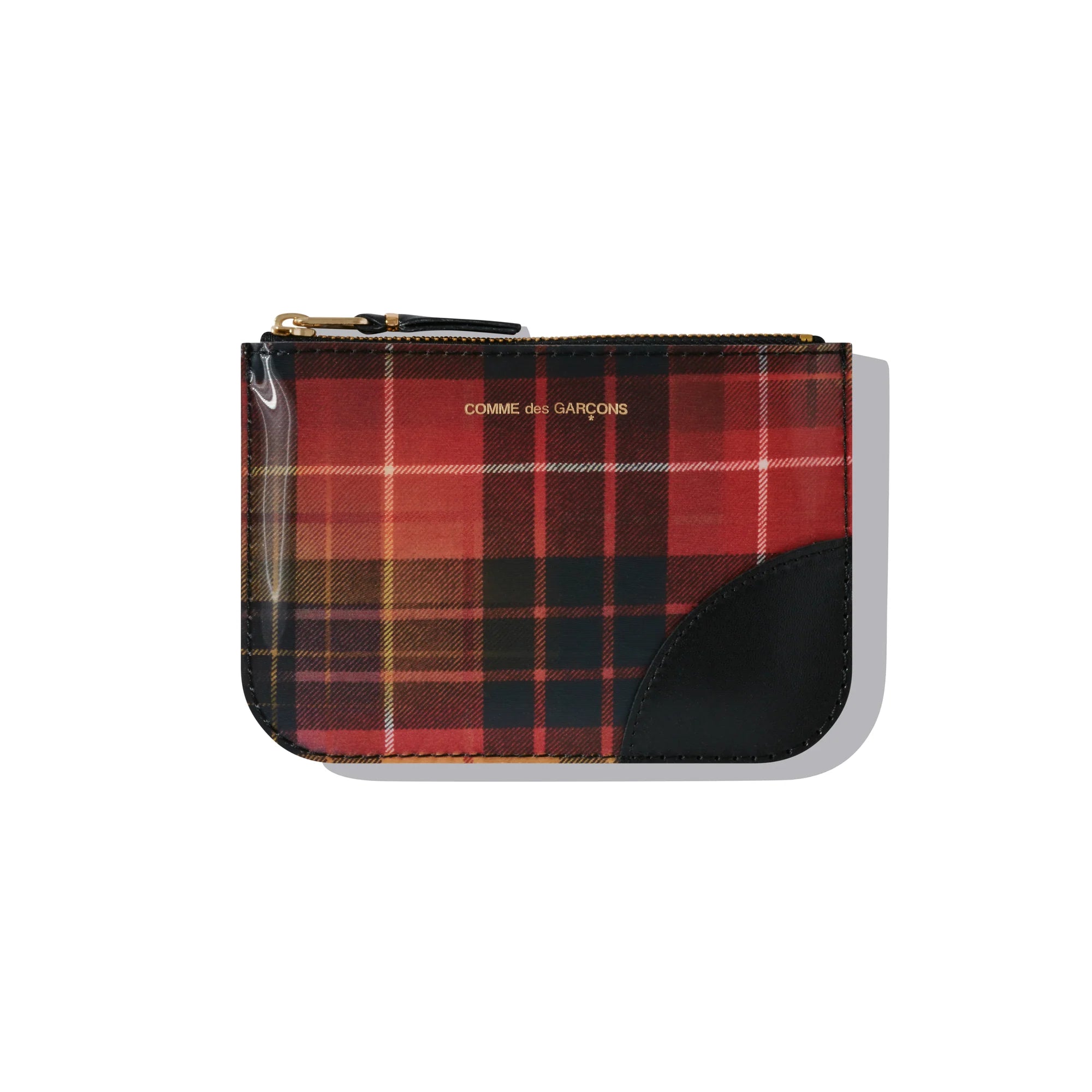 Lenticular Tartan Group Wallet Red/Yellow 8100LTRY – COMME