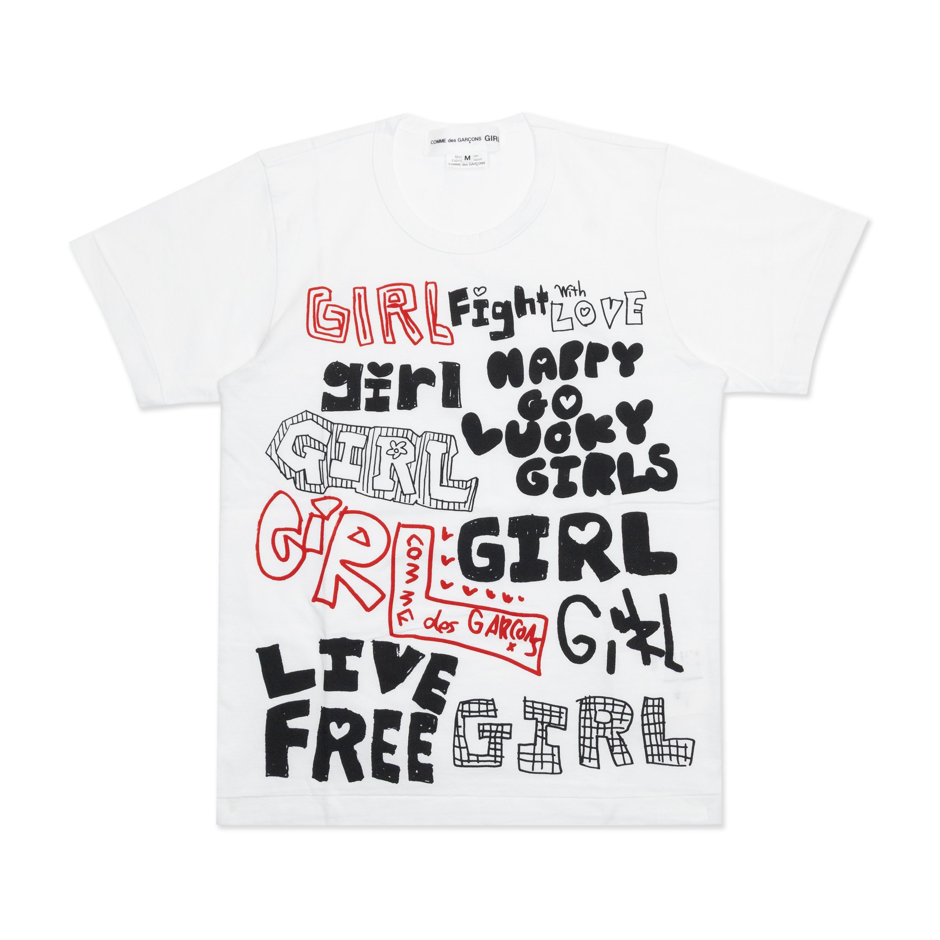 GIRL Logo Message T-Shirt A – COMME des GARÇONS Melbourne