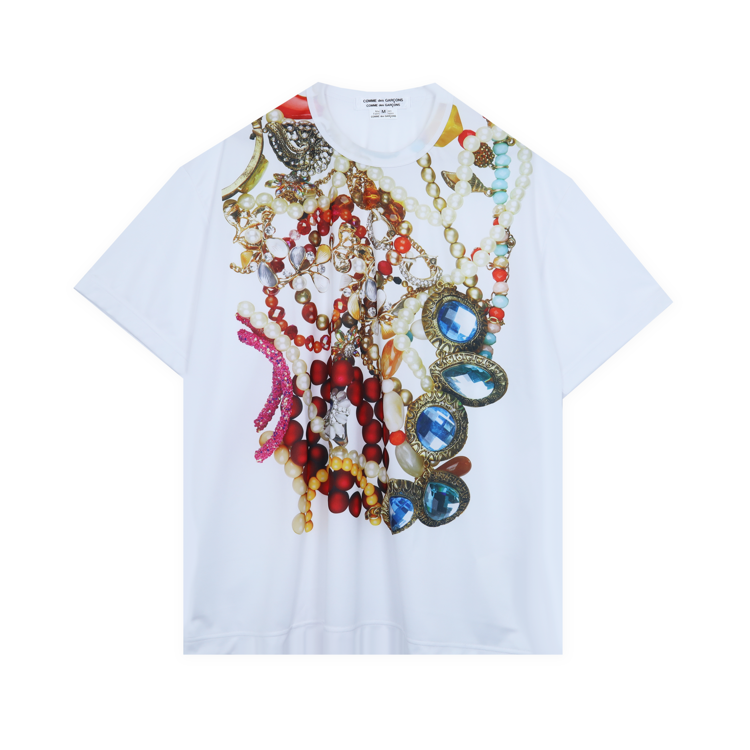 Pattern 1 Necklace Print Oversized T-Shirt – COMME des