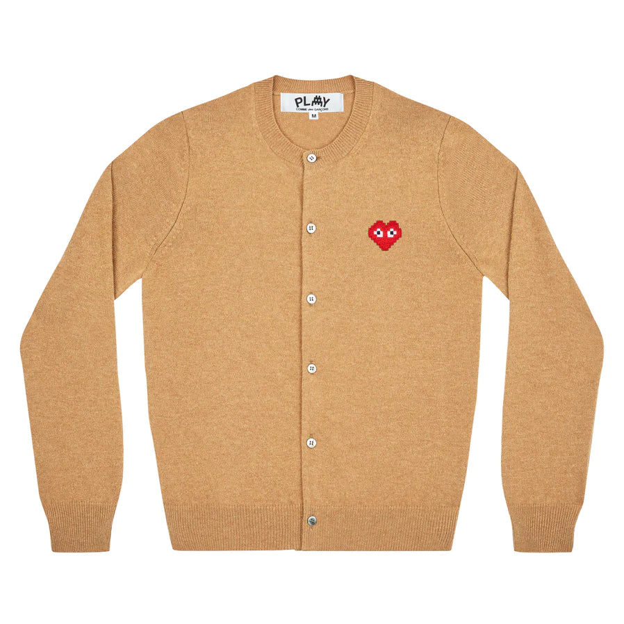 Cdg beige cardigan sale