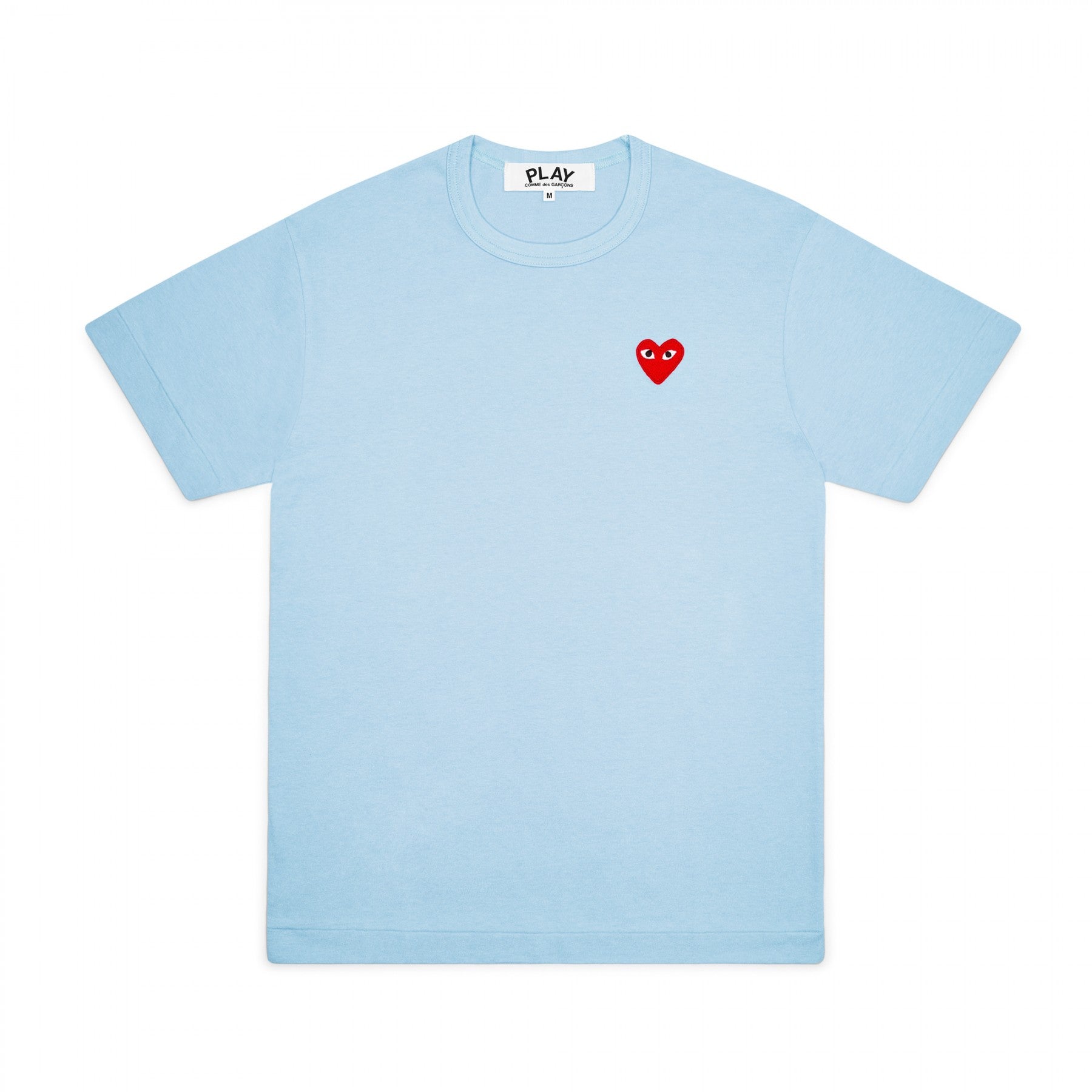 PLAY Basic T-Shirt Red Emblem Spring Series (Blue) – COMME des
