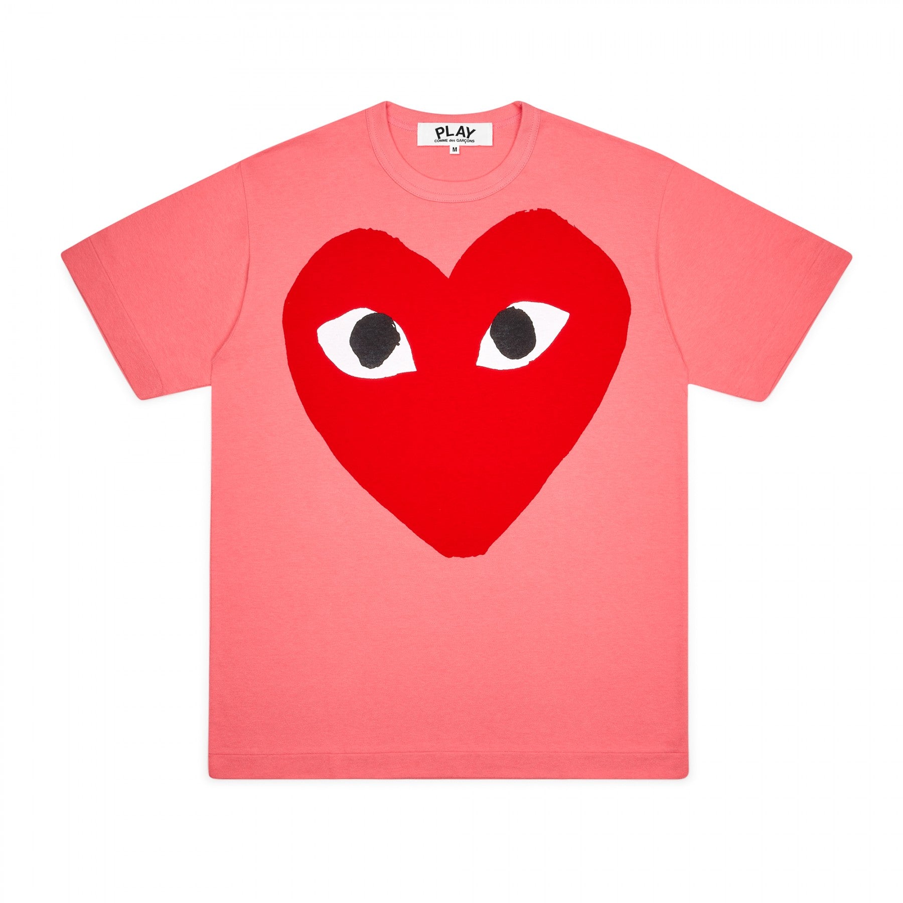 PLAY Red Heart Screenprint T-Shirt Spring Series (Pink) – COMME