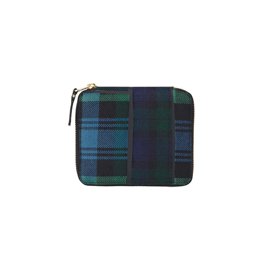 Tartan Patchwork Group Wallet Green 2100TPG
