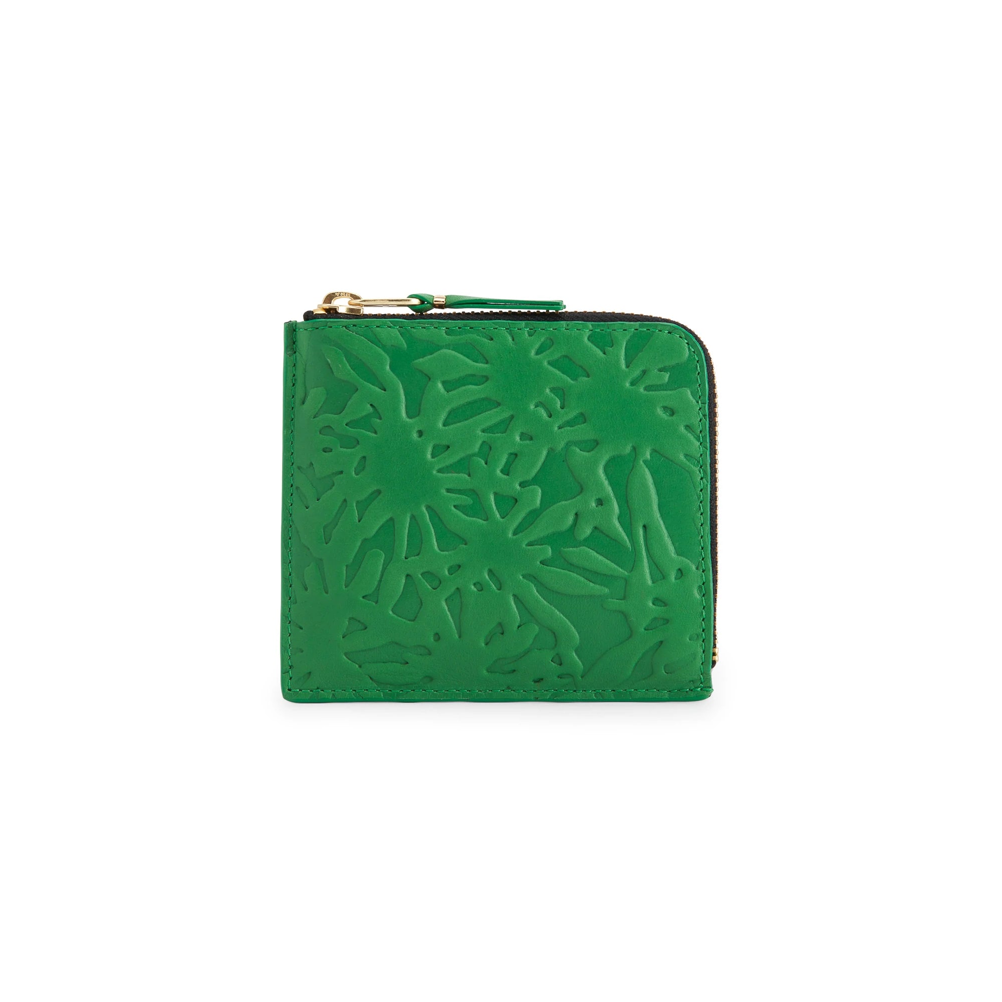 Comme des on sale garcons green wallet