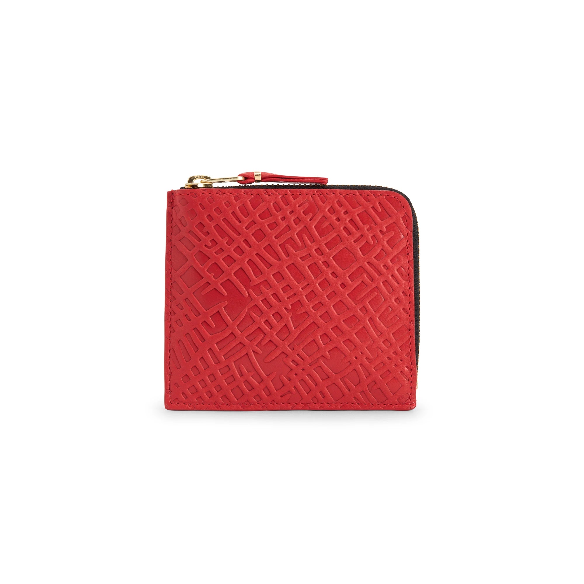 コムデギャルソン ウォレット Embossed Roots Red Red Embossed Roots Group Wallet 3100ERR – COMME des GARÇONS