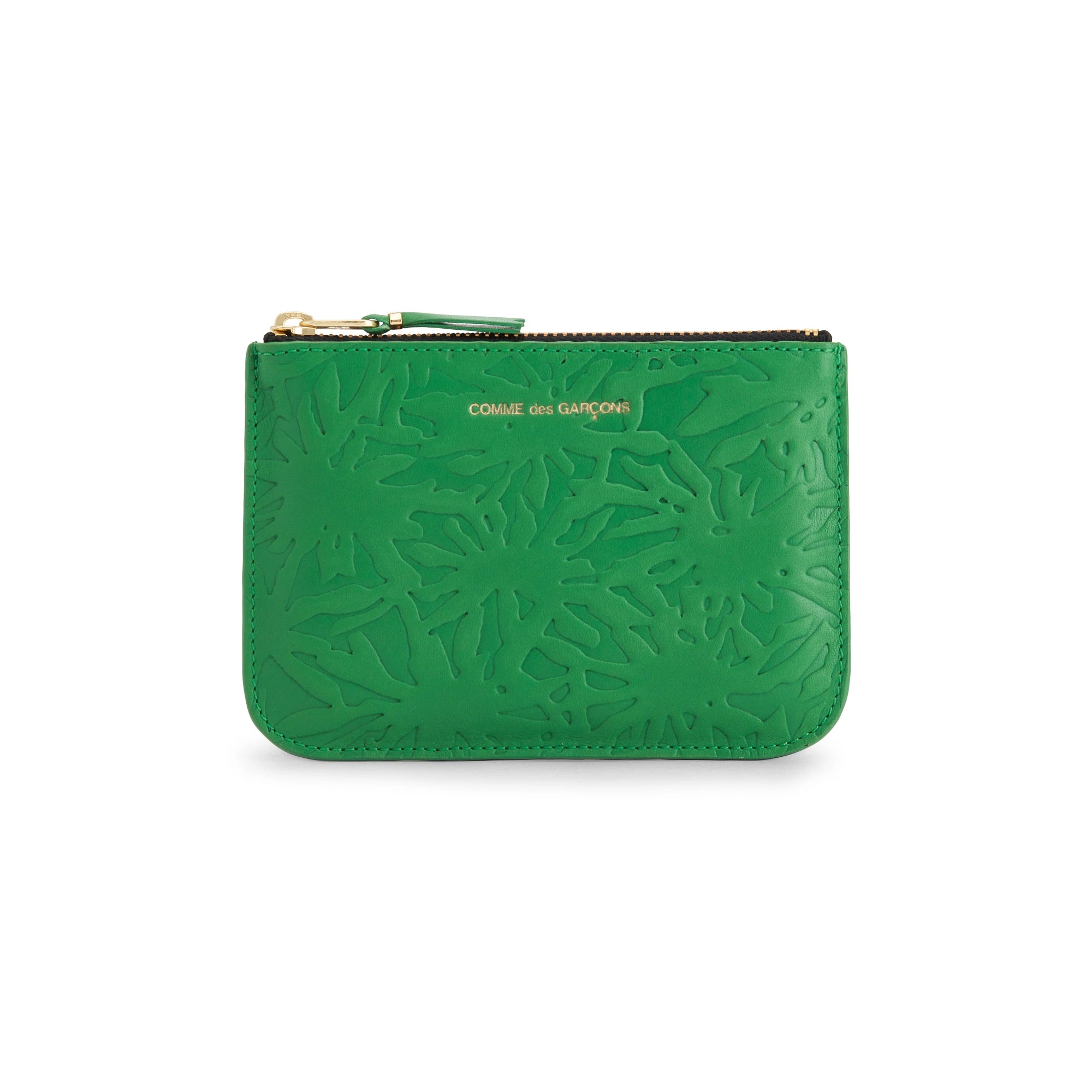 comme des garcons green wallet