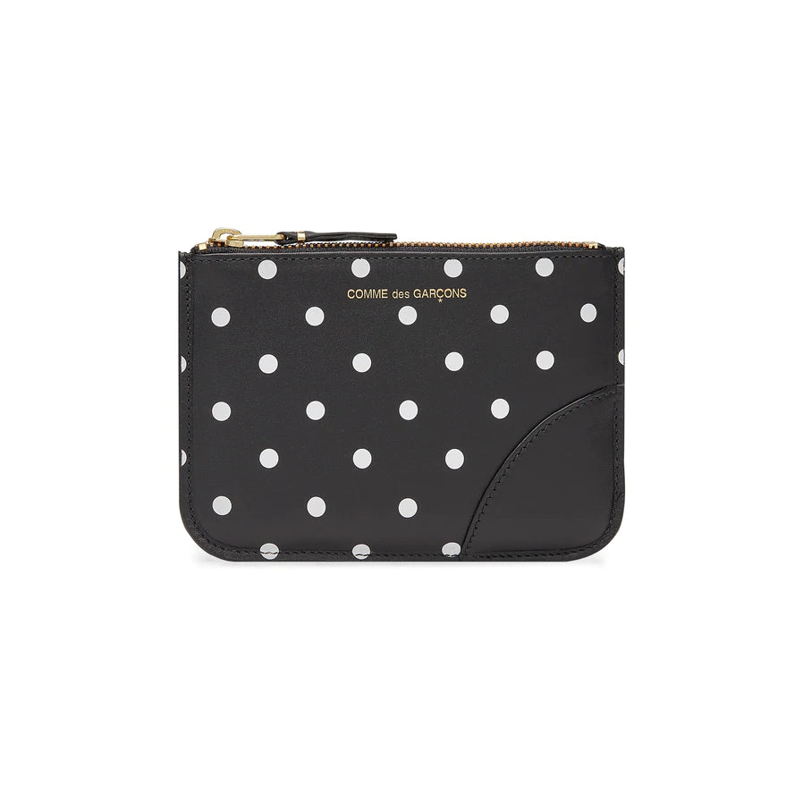 Comme des Garcons◆ポルカドットウォレットSA8100PD COMME des GARCONS L字型 ZIPウォレット ポルカドット(ポルカ