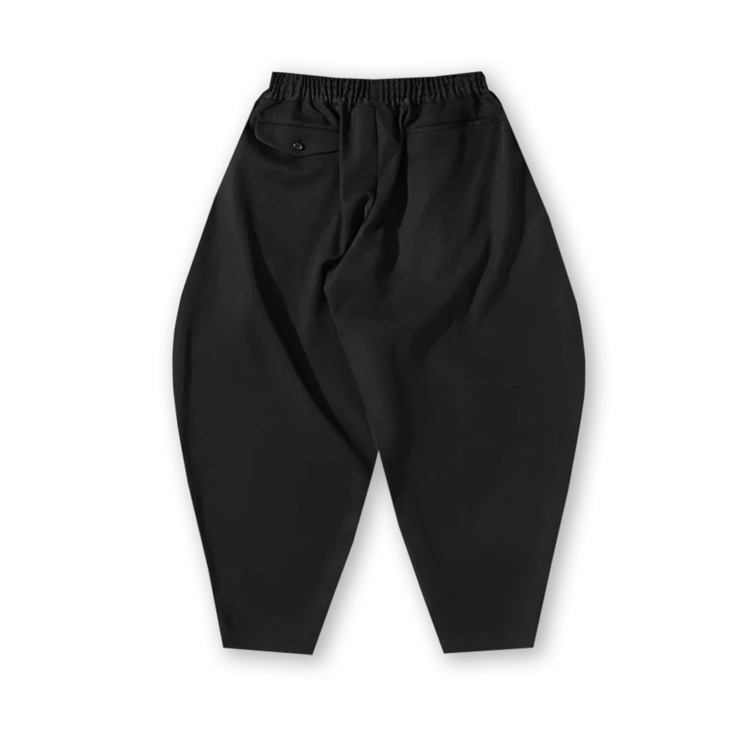 Wool Super Gabardine Panel Pant