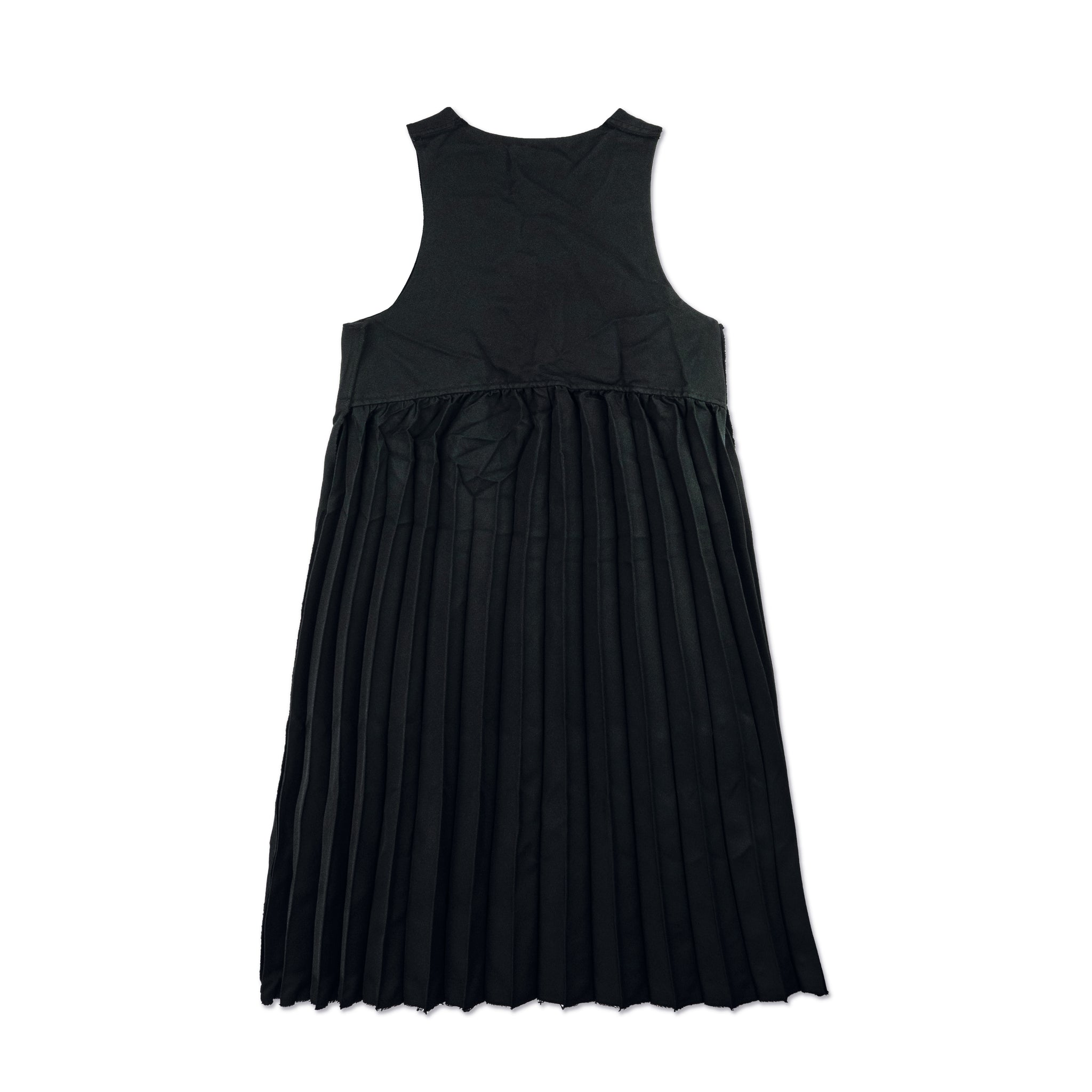 Treat Poly Twill Back Pleated Pinafore