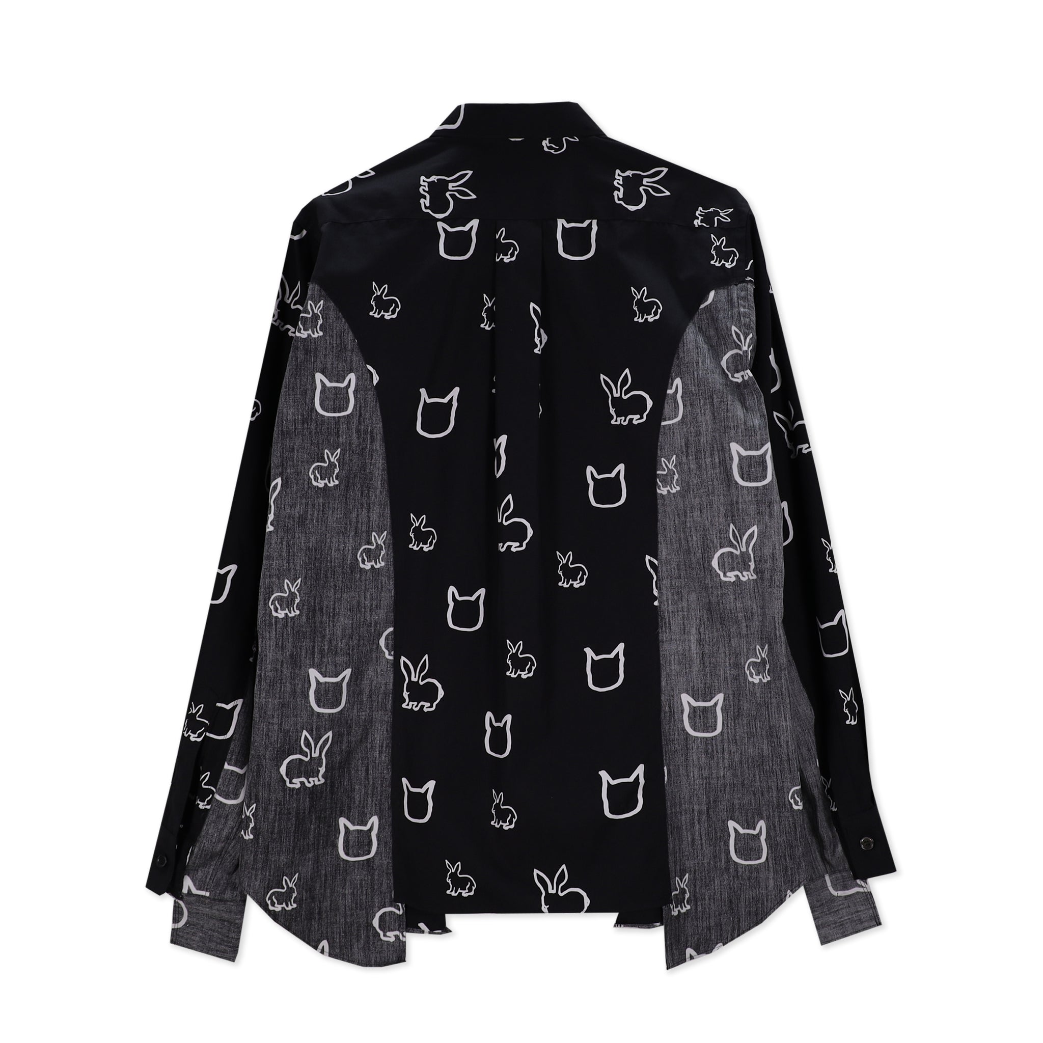 BLACK Filip Pagowski Reverse Print Shirt