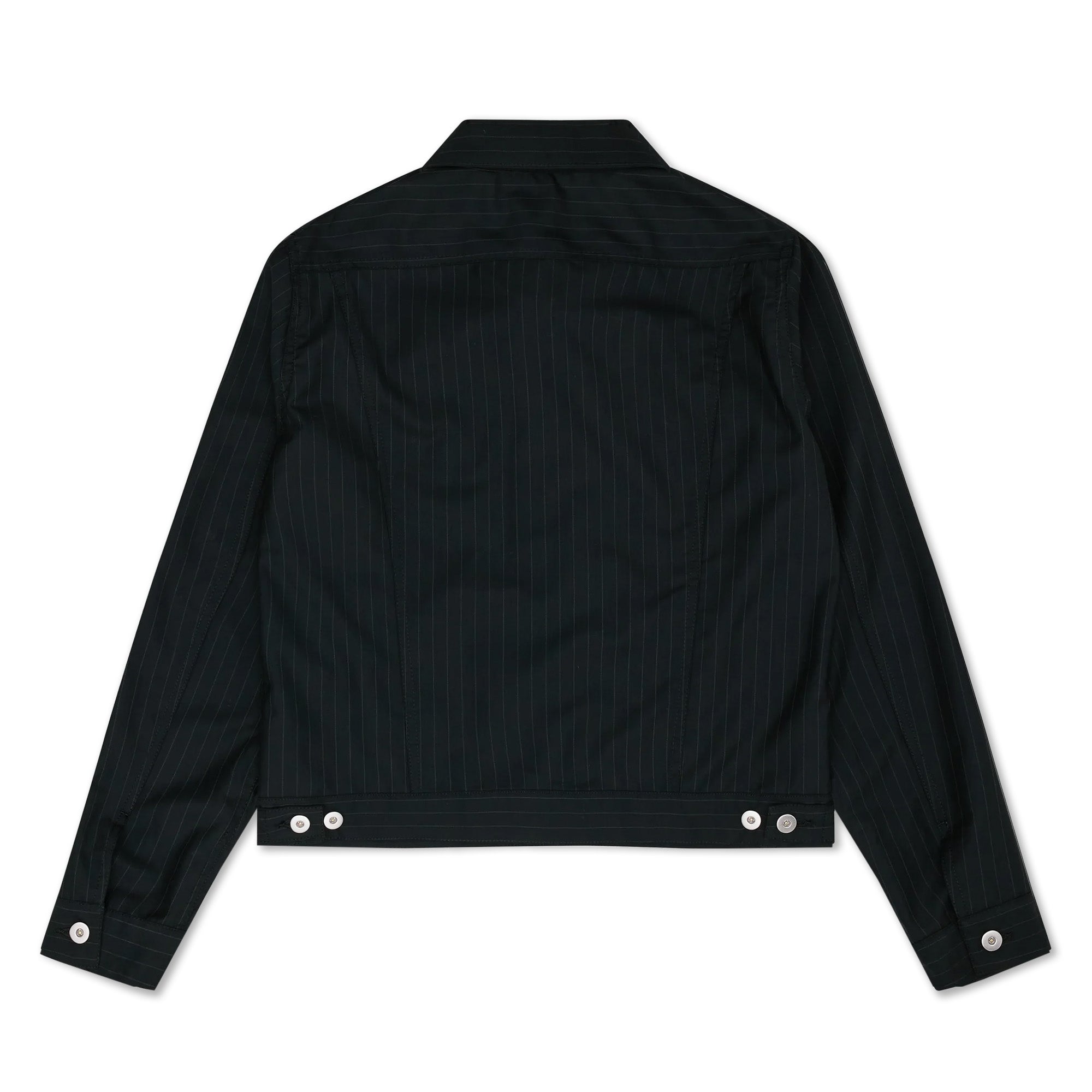 Pinstripe Shadow Pocket Jacket