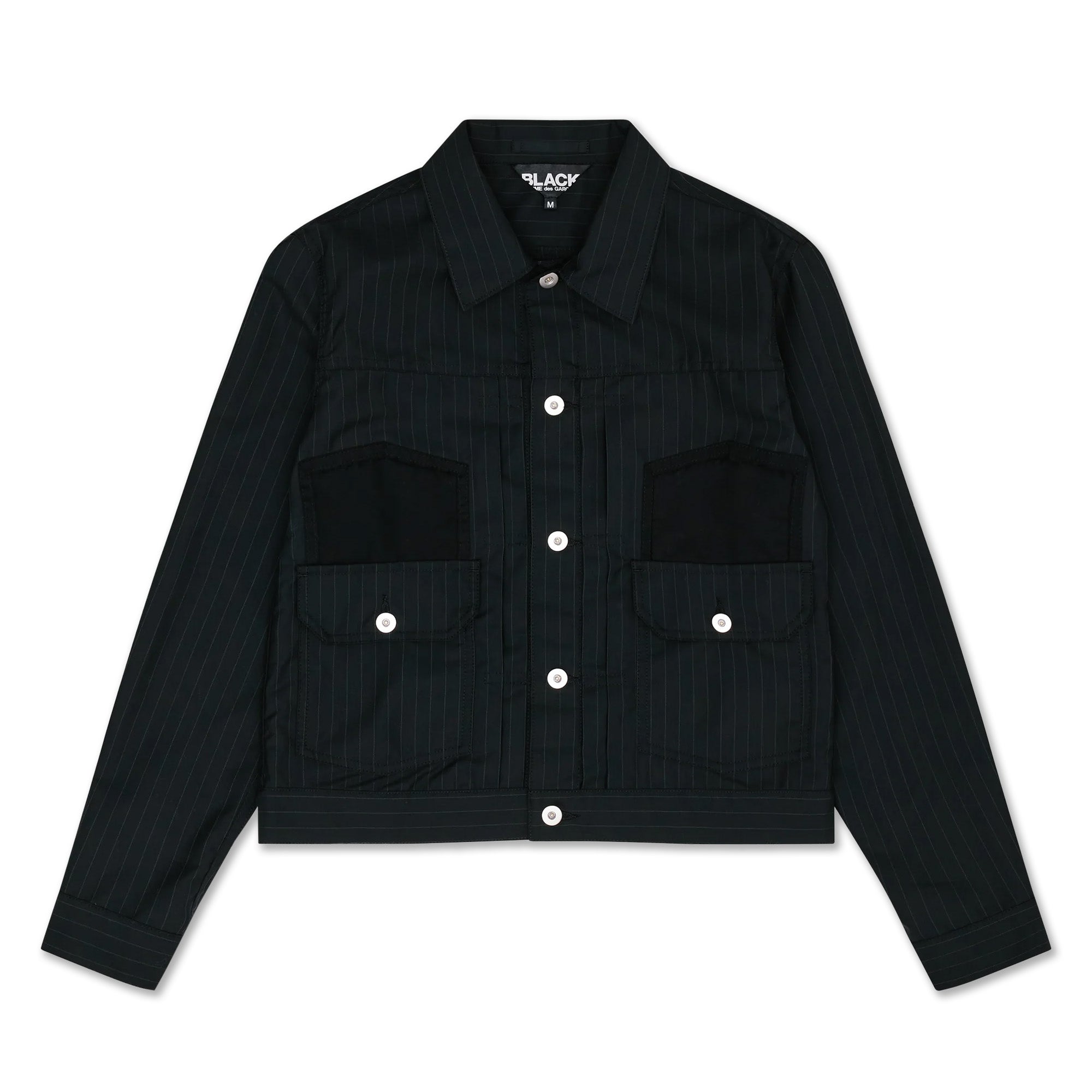 Pinstripe Shadow Pocket Jacket