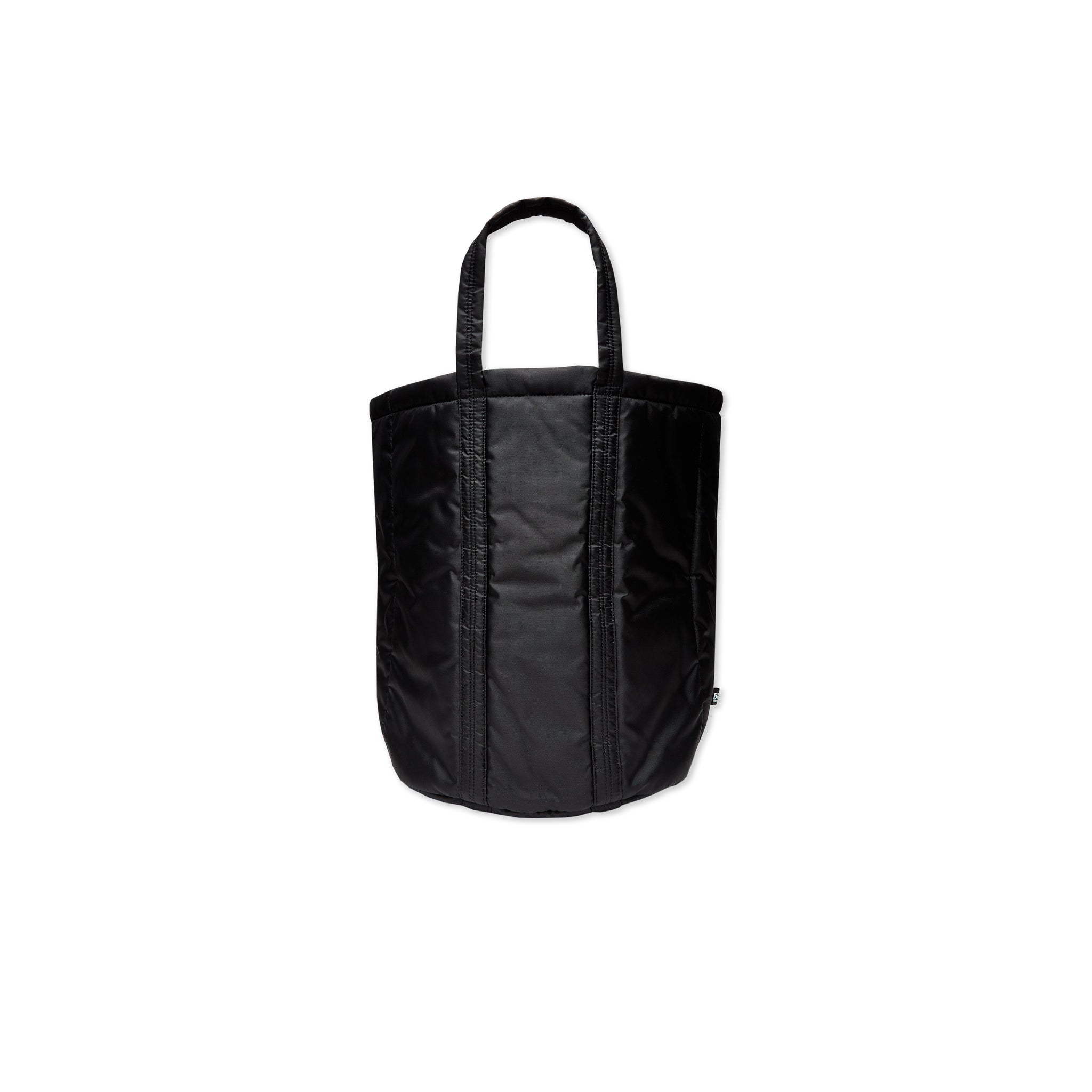 Nylon Padded Bucket Bag Small