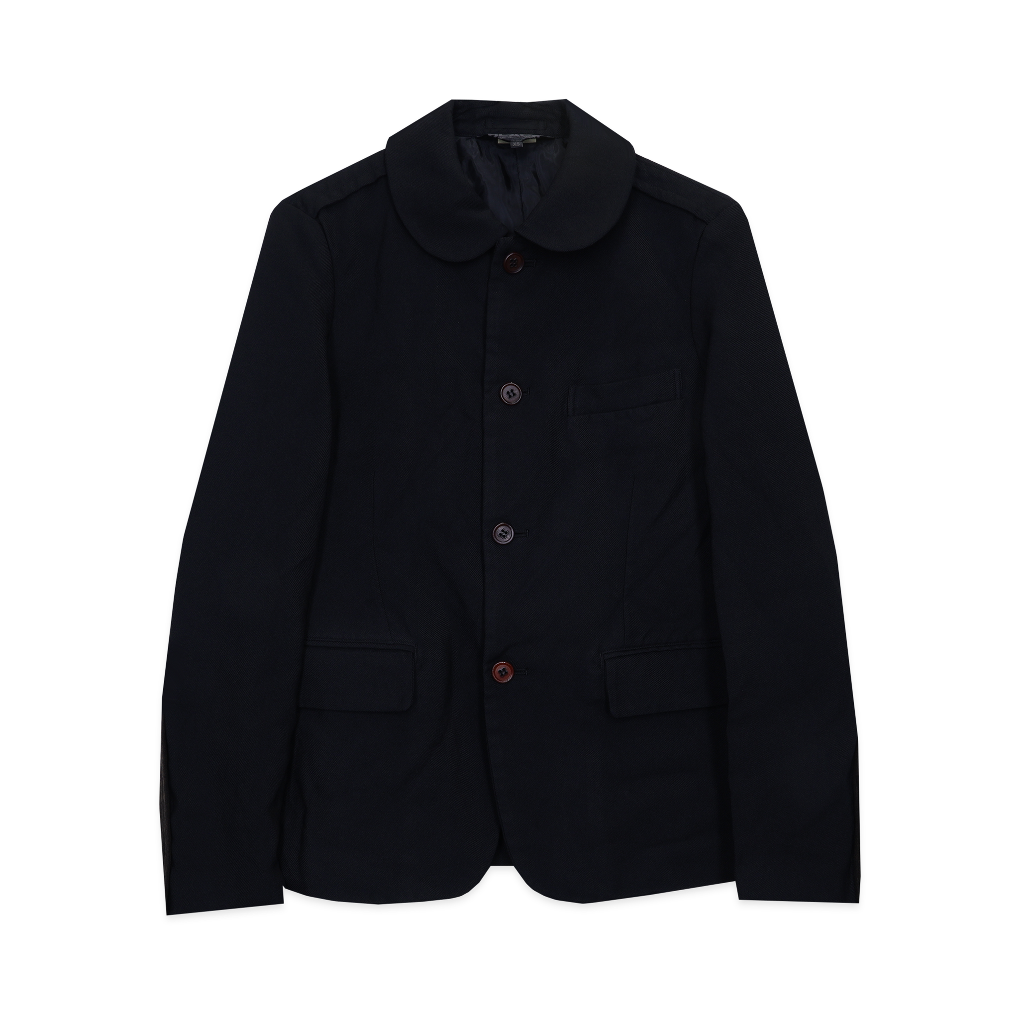 Panelled Seam Peter Pan Jacket