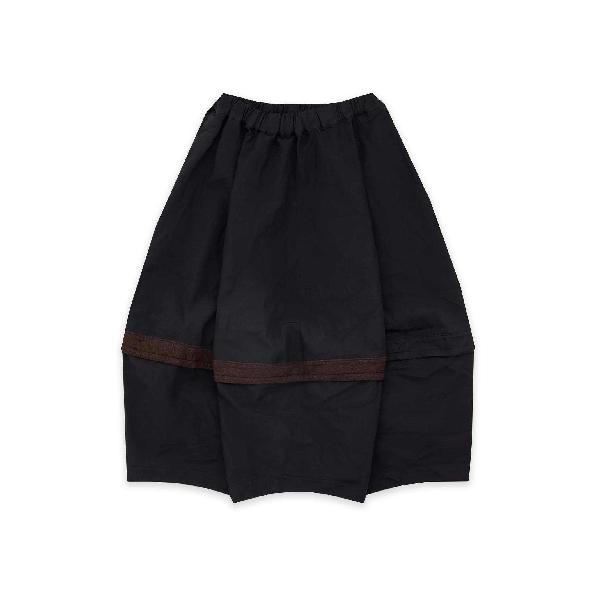Panelled Parachute Skirt
