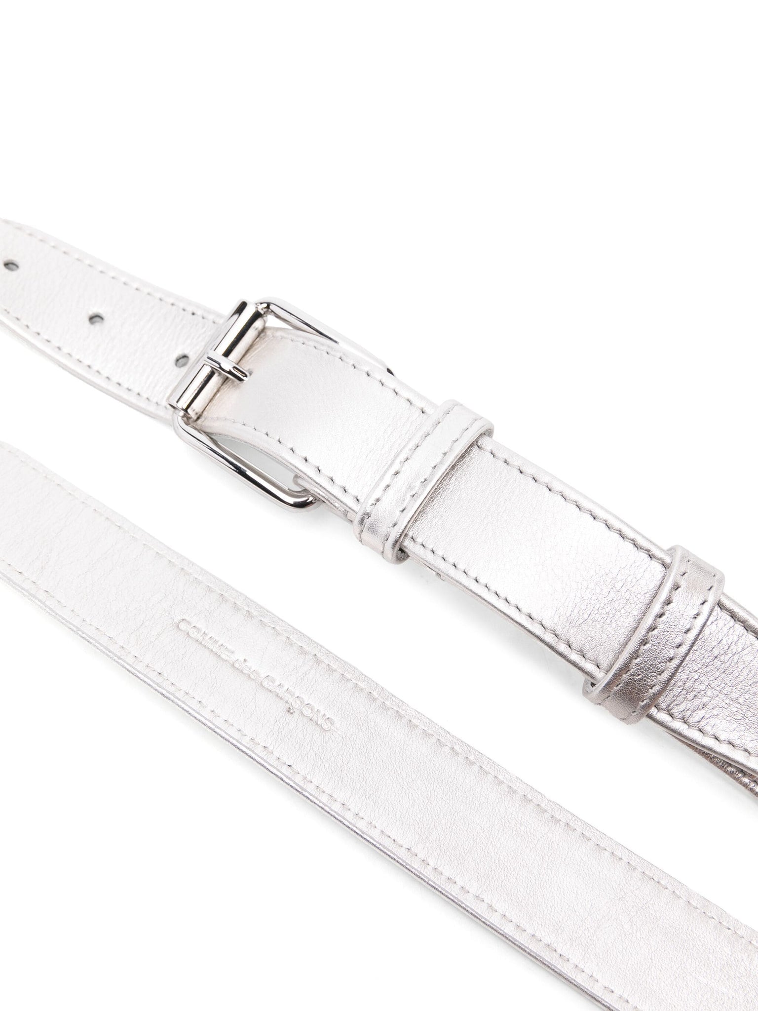 Metallic Silver Belt (0912GS)