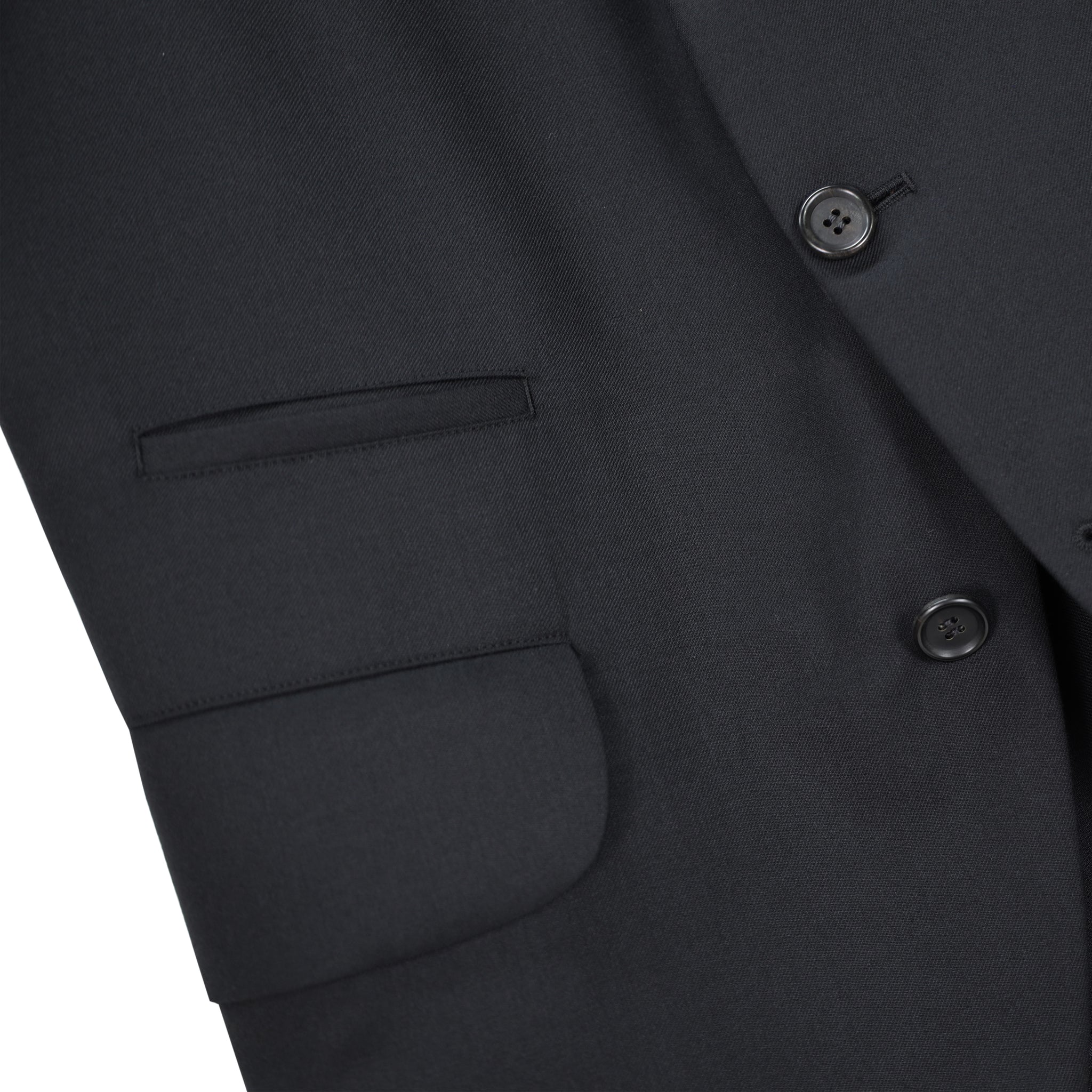 Dartless Wide Notch Lapel Jacket