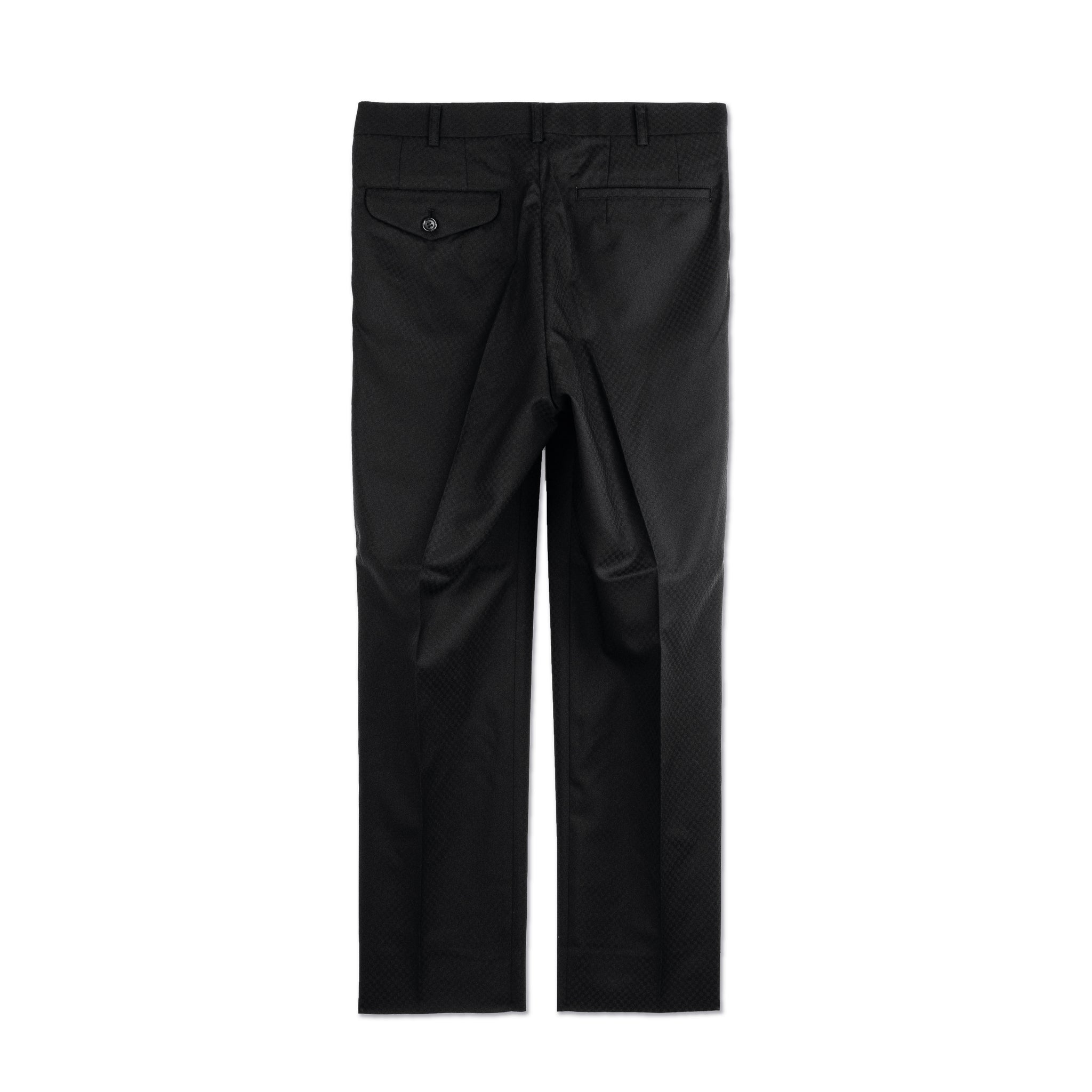 Wool Polyester Dobby Straight Pant