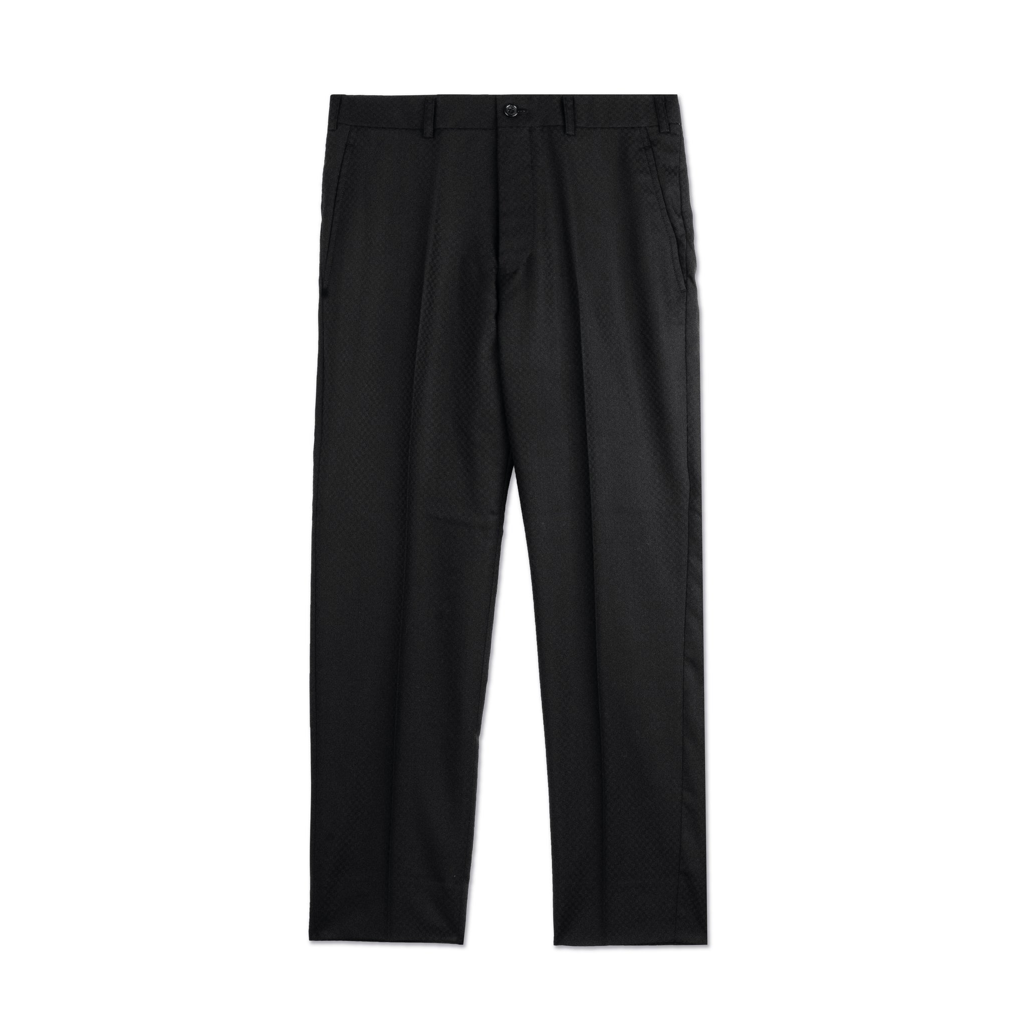 Wool Polyester Dobby Straight Pant