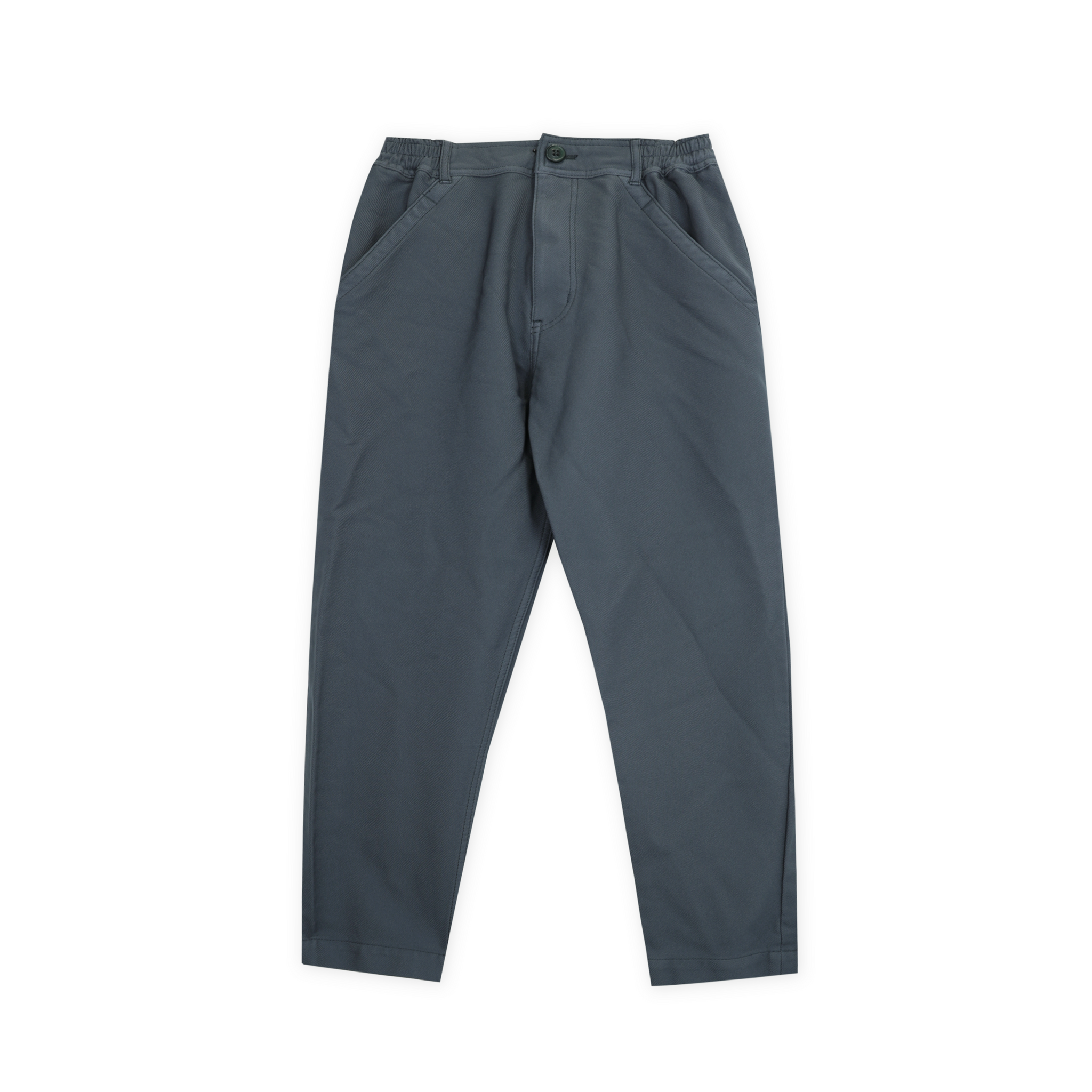 Grey Overdyed Serge Pant