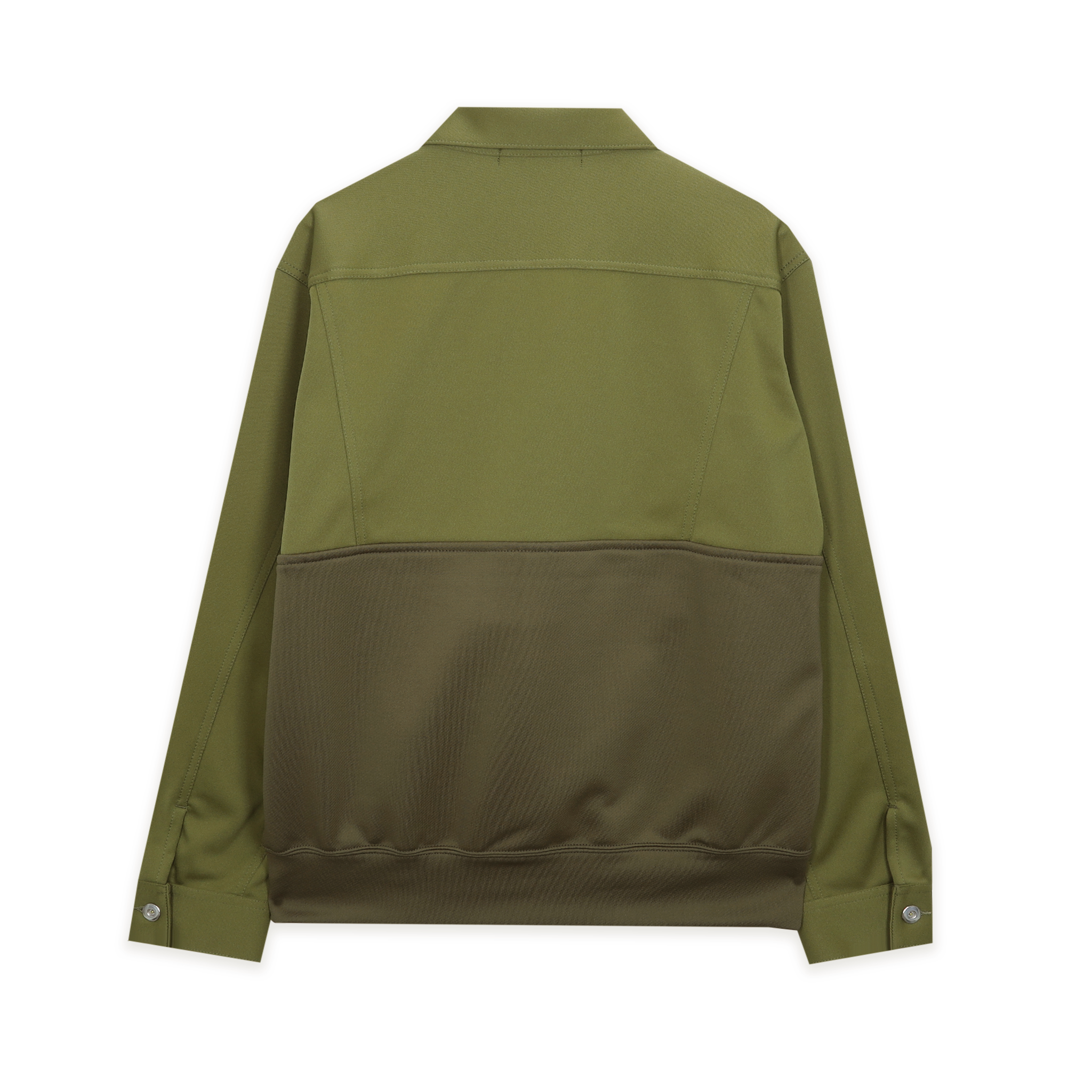 Khaki Workers Split Sweater