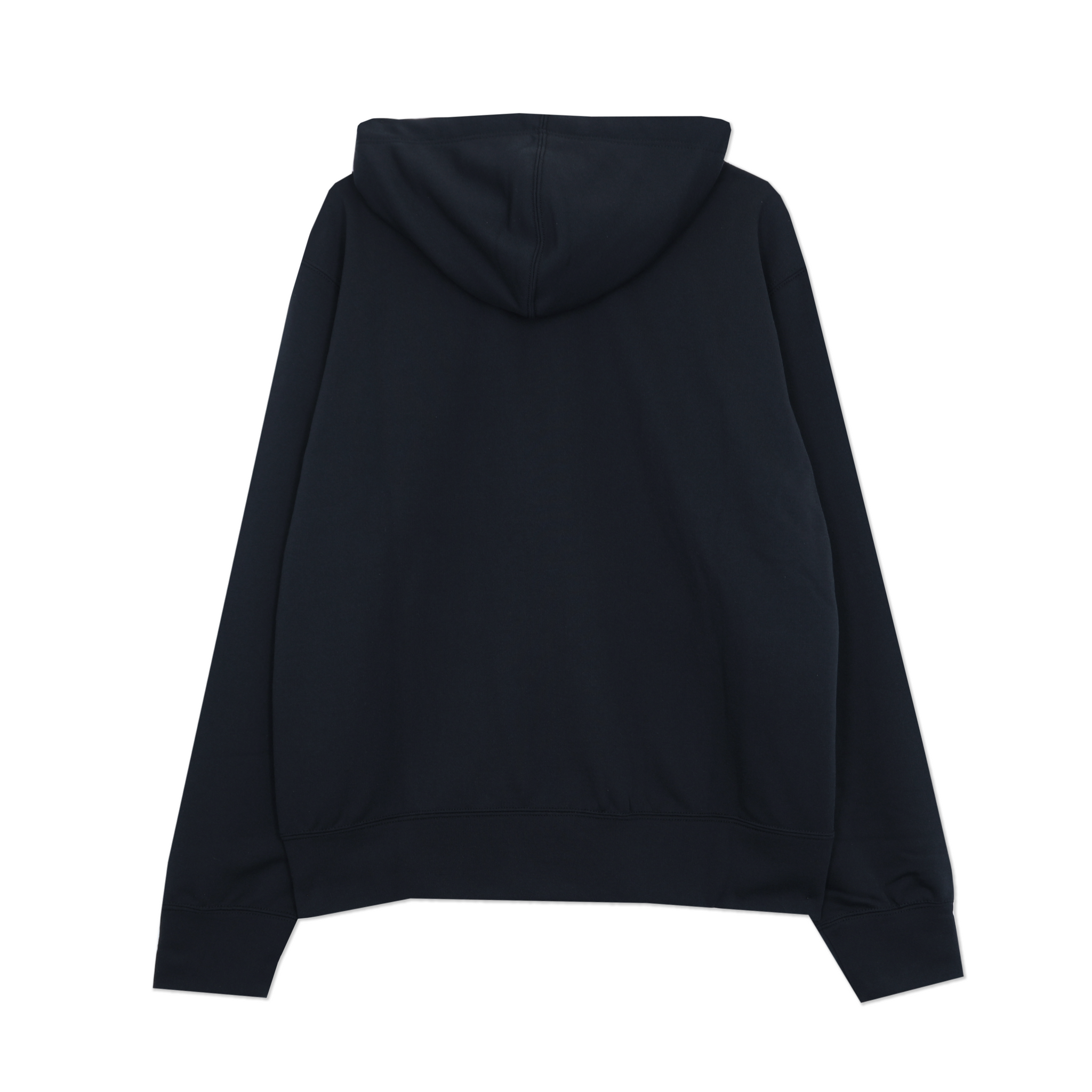 French Seam Zip Hooded Sweatshirt