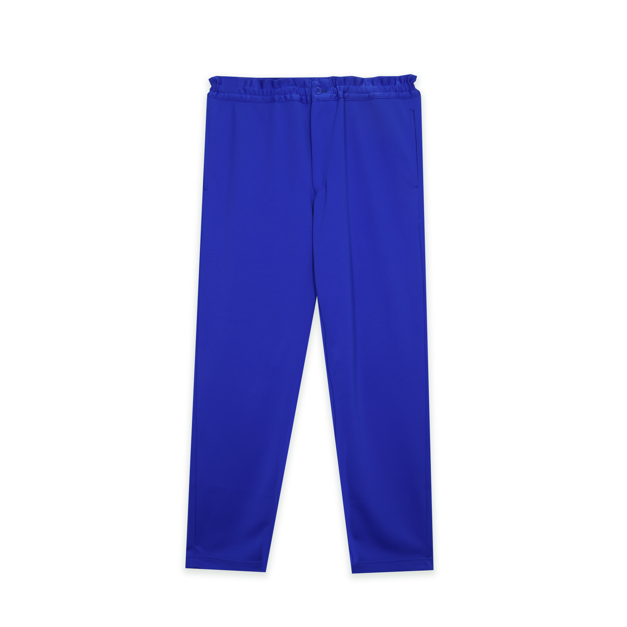 Smooth Elasticised Waist Pant Blue