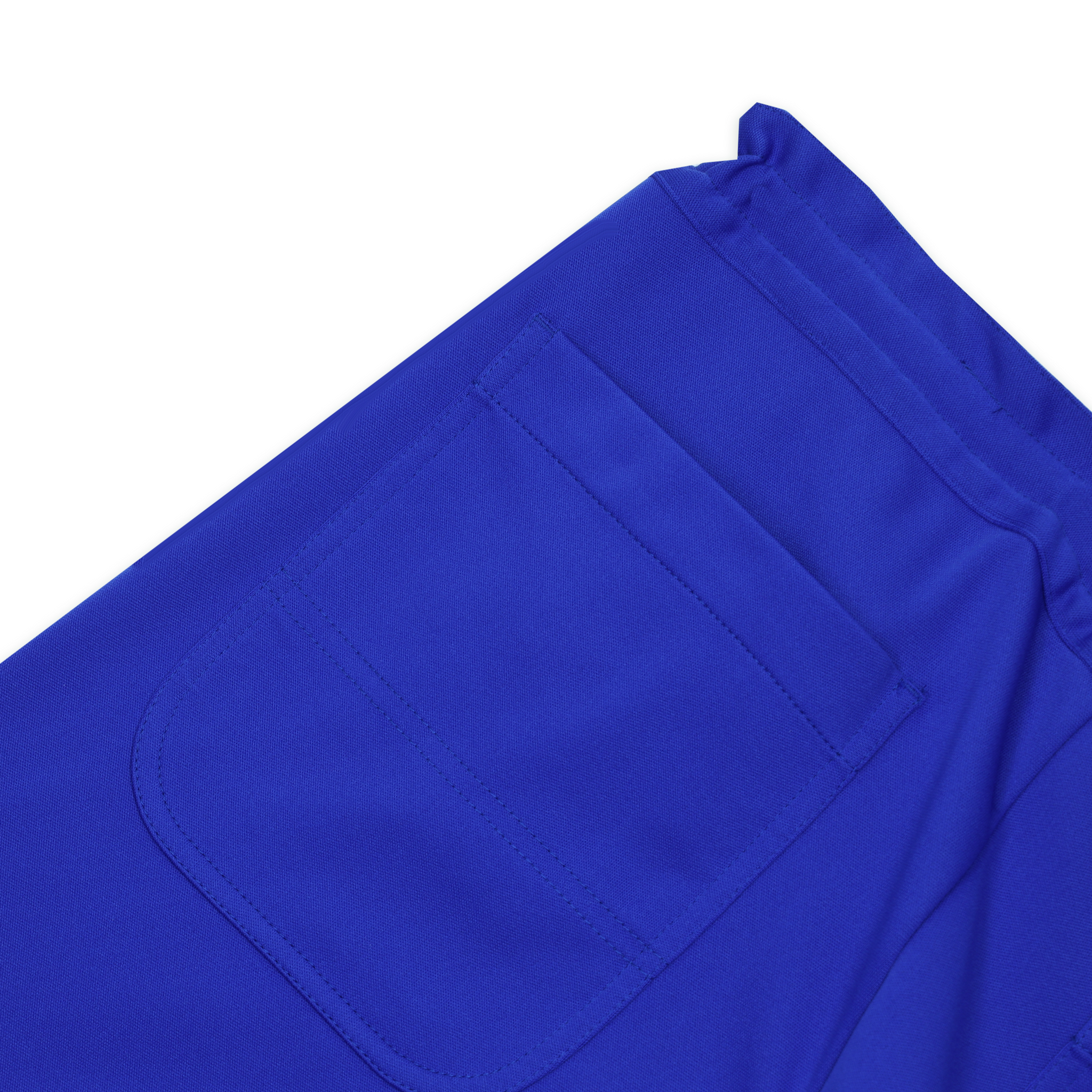 Smooth Elasticised Waist Pant Blue