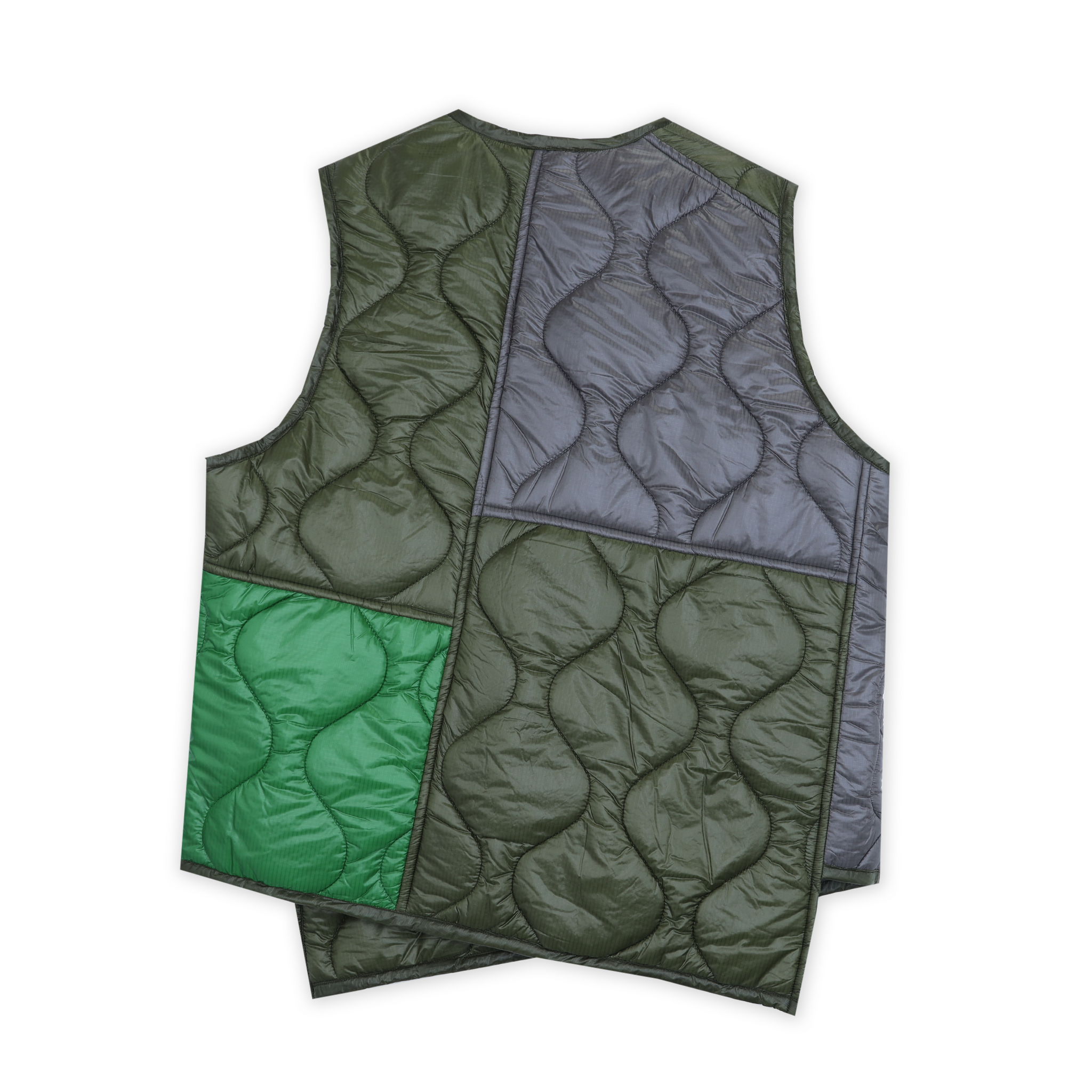 Khaki/Grey Rip-Stop Vest