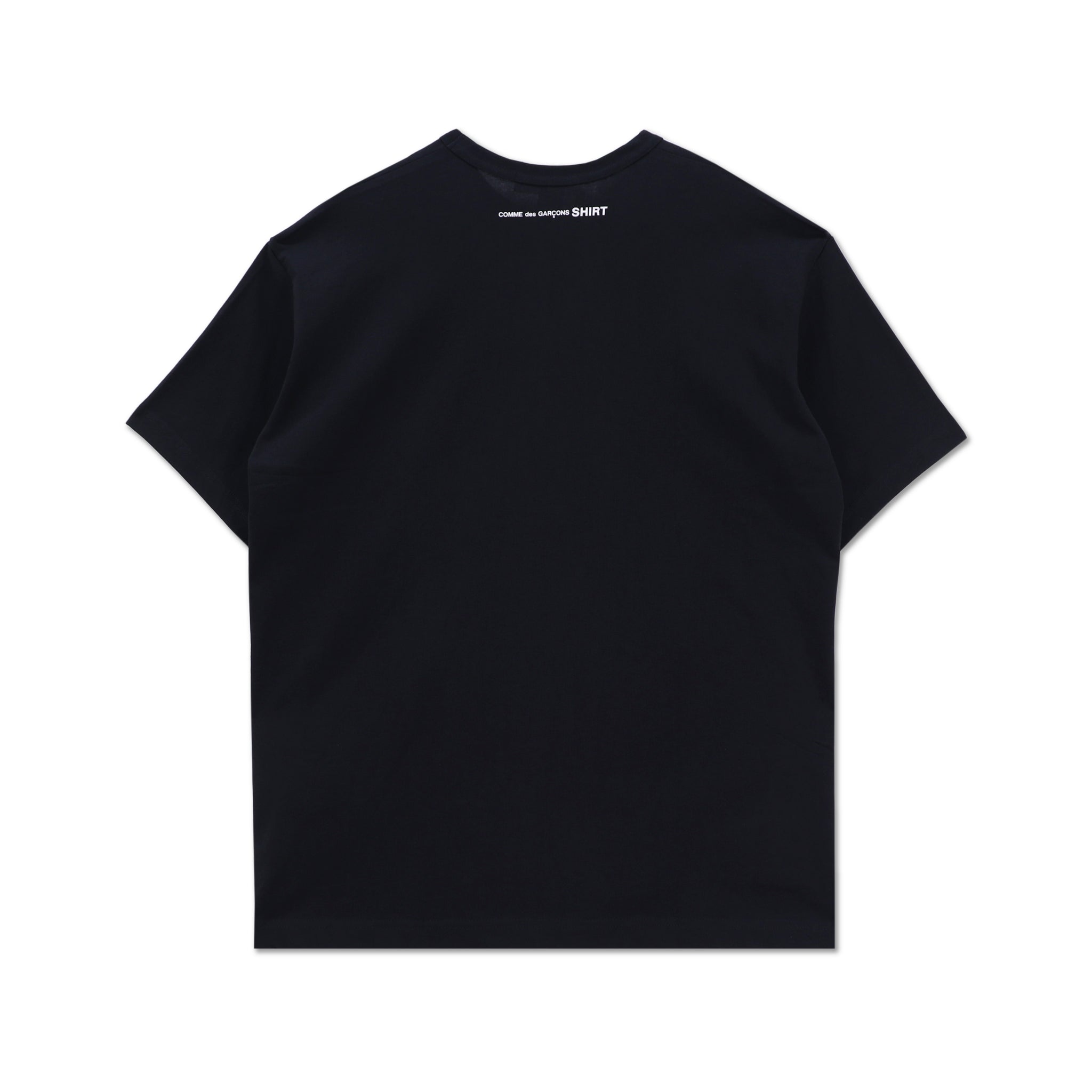 Oversized Neck Logo T-Shirt Black