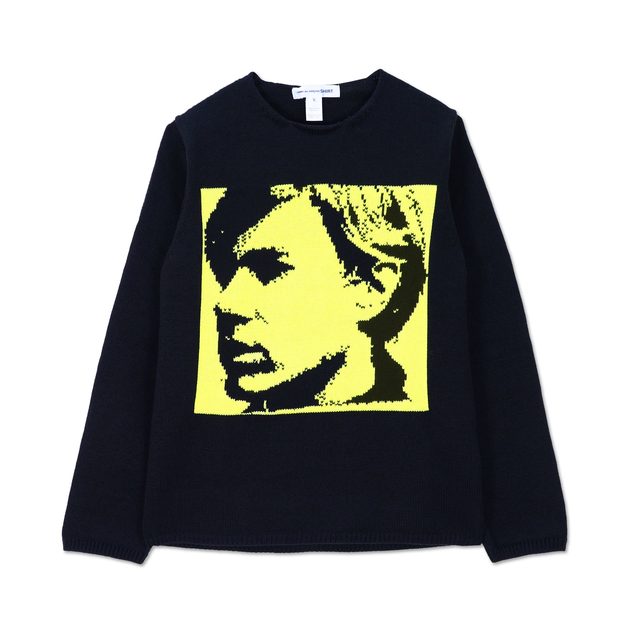 Andy Warhol Side Profile Knit