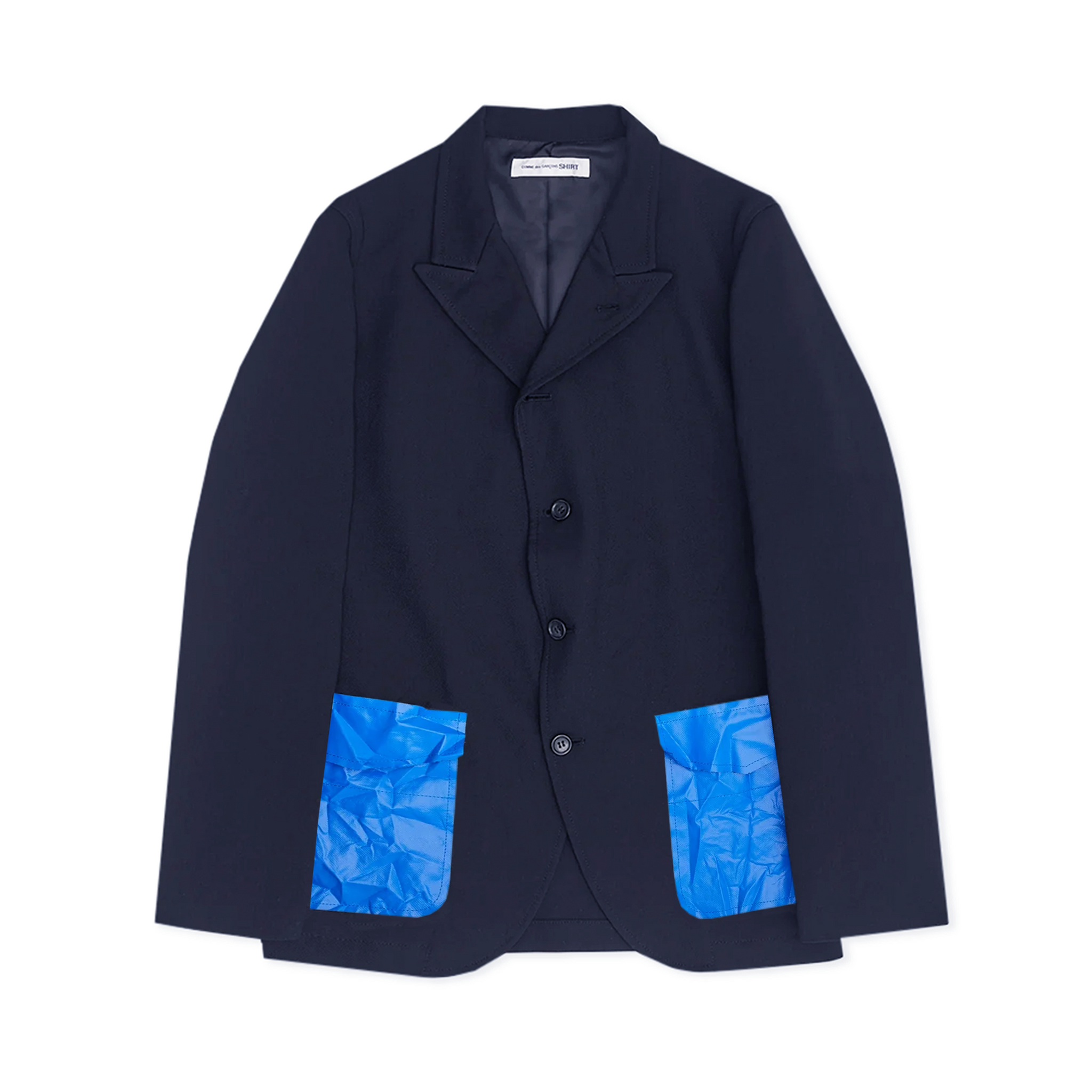 Navy Treated Twill Jacket