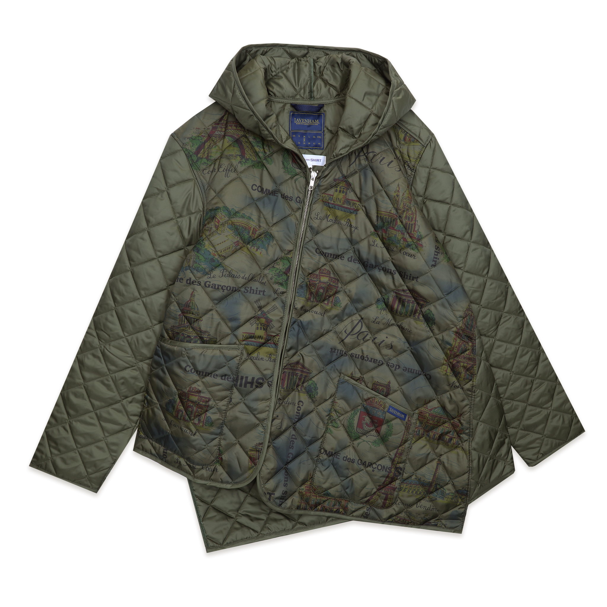 Lavenham x SHIRT Bias Map Jacket