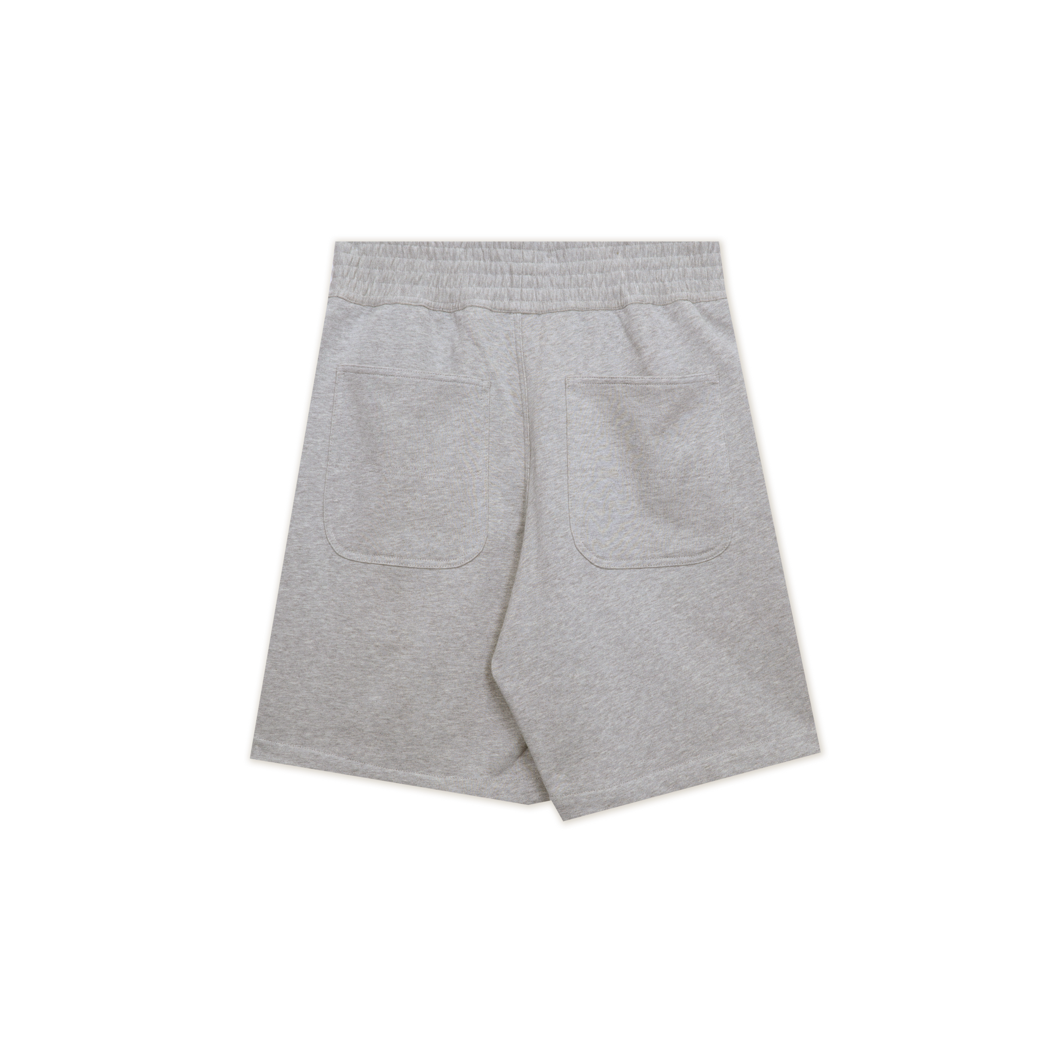 Grey Cotton Sweat Shorts