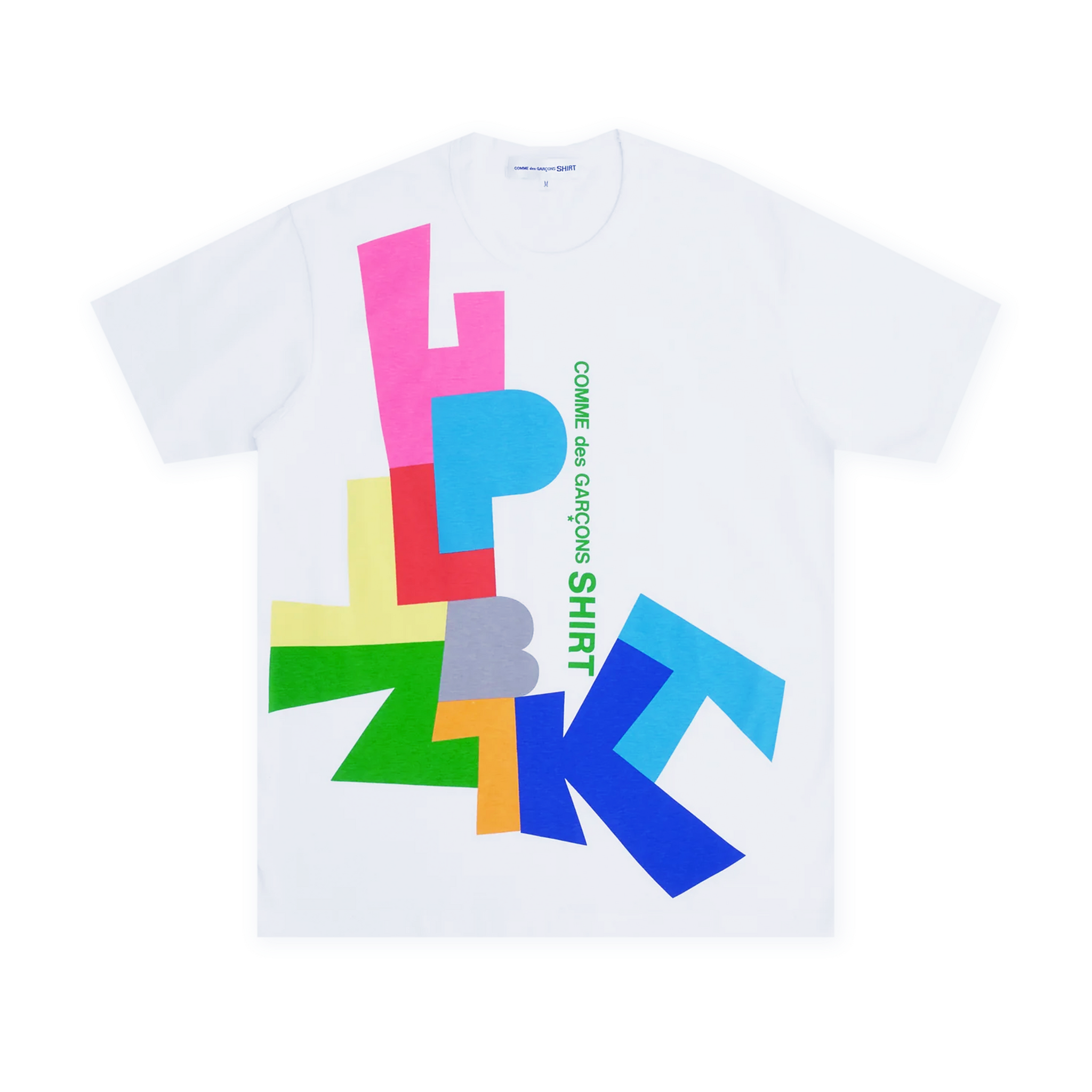 White Letter T-Shirt