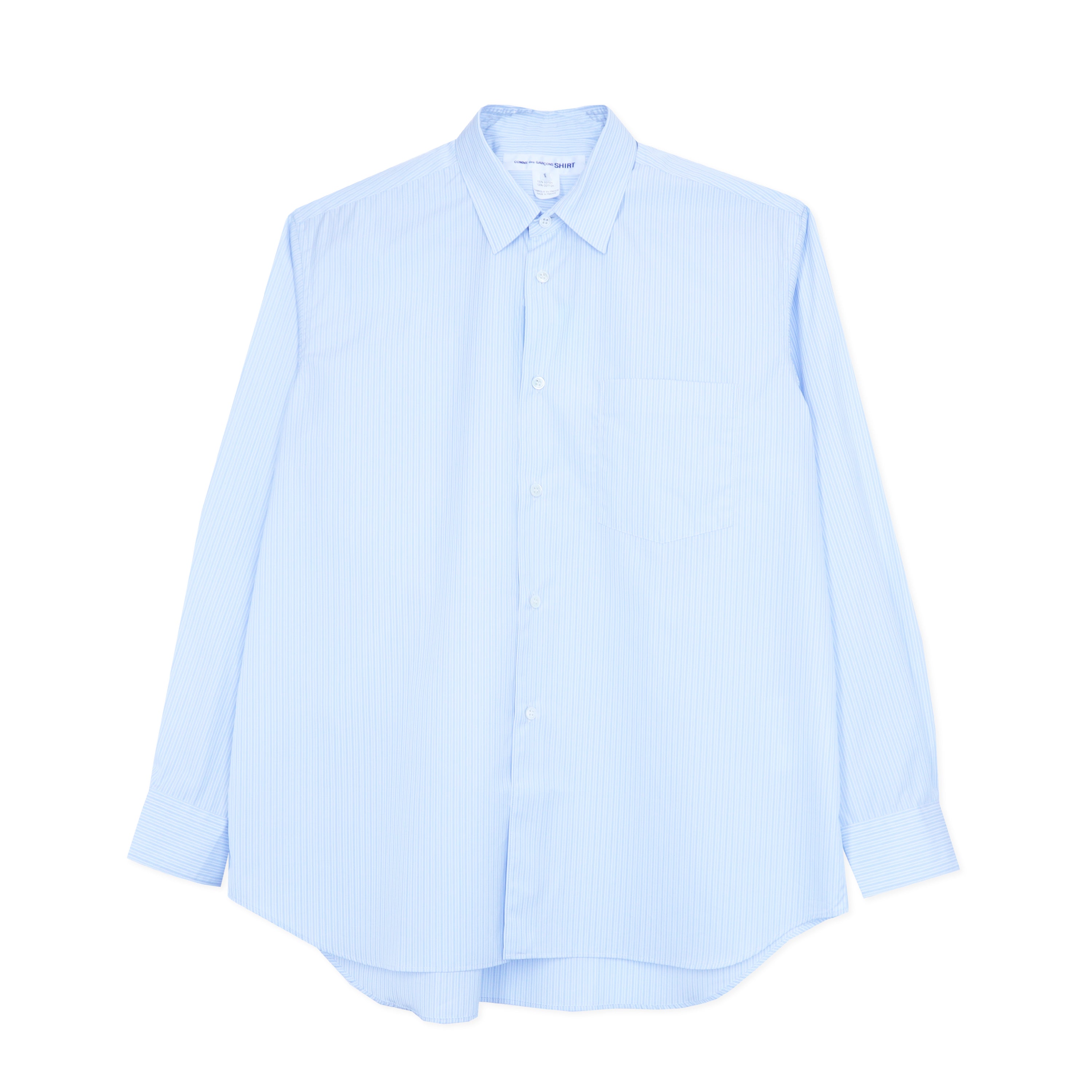 COMME des GARÇONS ブルー長袖カットソー AD2000 COMME des GARCONS コムデギャルソン SHIRT フランス製 CDGS1PL