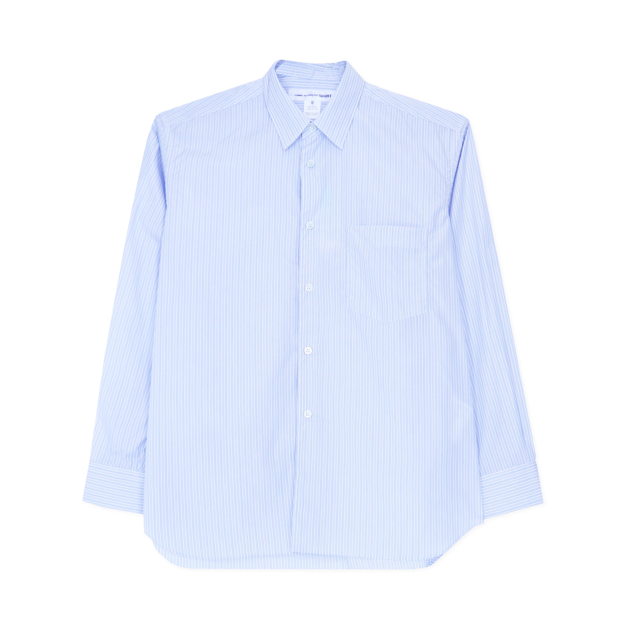 SHIRT FOREVER Plain Stripe Shirt 126 Wide