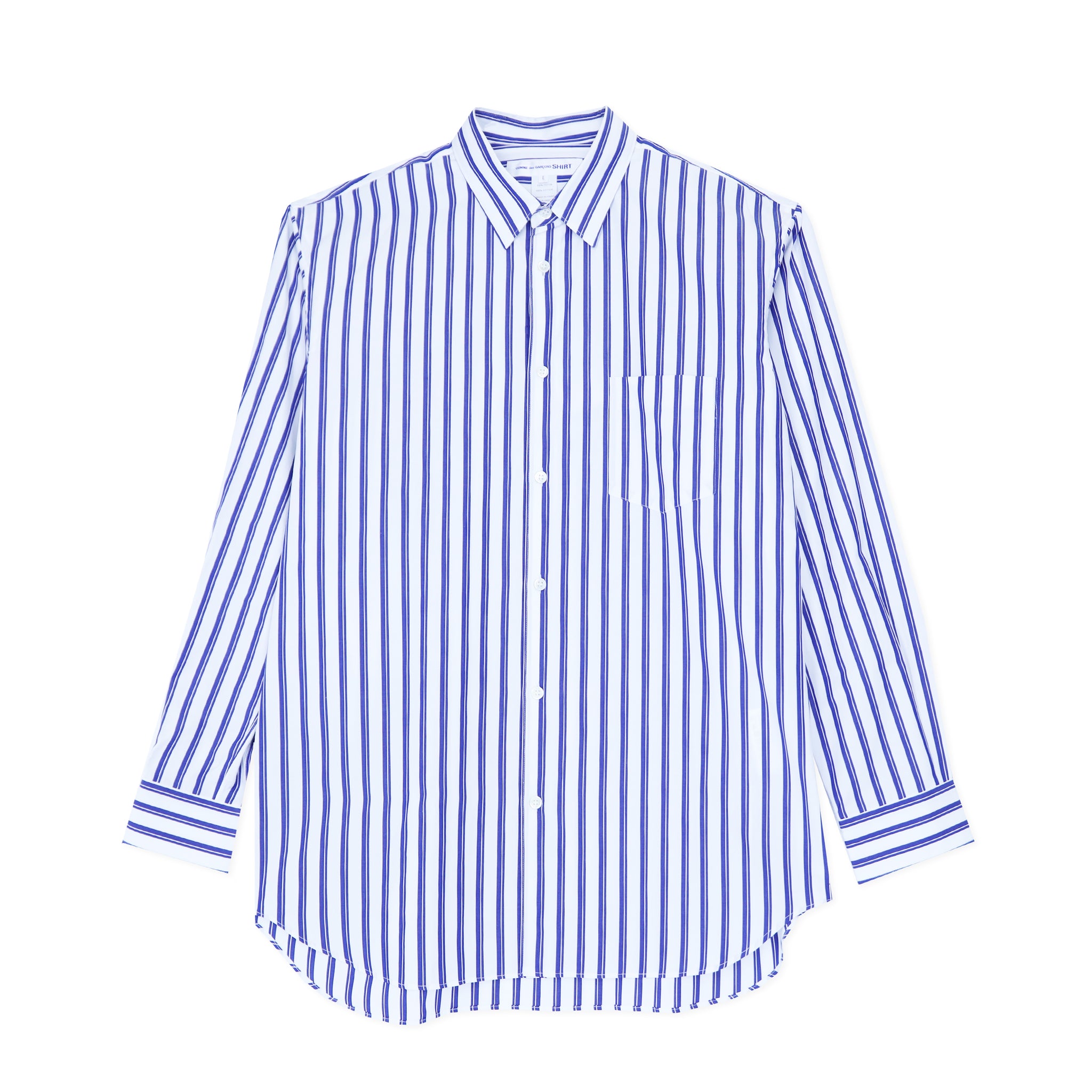 SHIRT FOREVER Plain Stripe Shirt 117