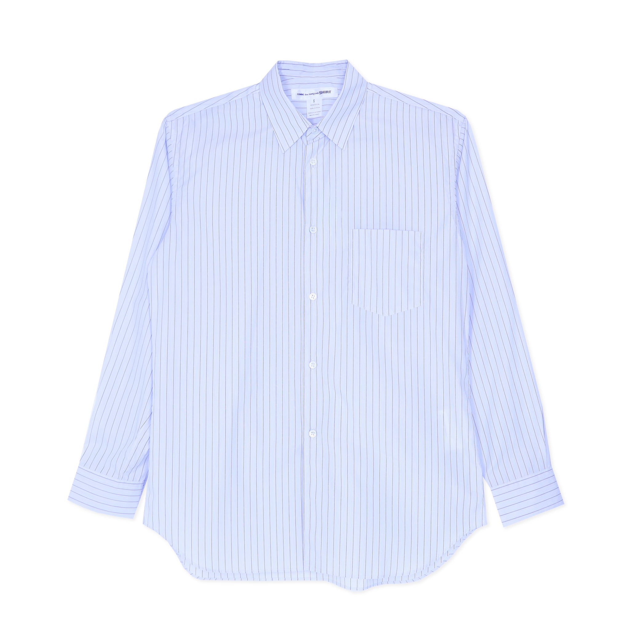 SHIRT FOREVER Plain Stripe Shirt 127 Classic