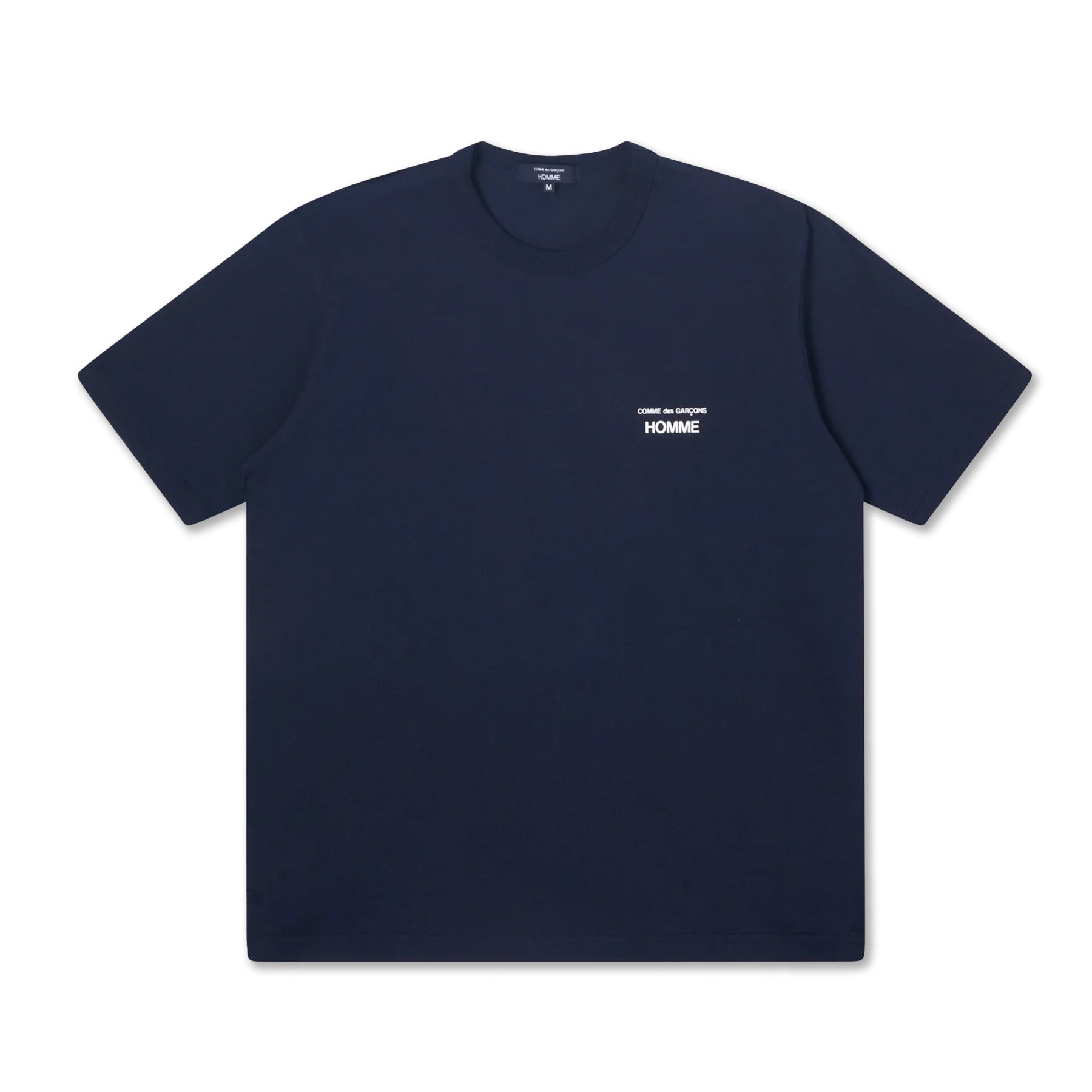 COMME des GARCONS HOMME ネイビー Tシャツ Homme Chest Logo Navy Cotton T-shirt – COMME des GARÇONS Melbourne
