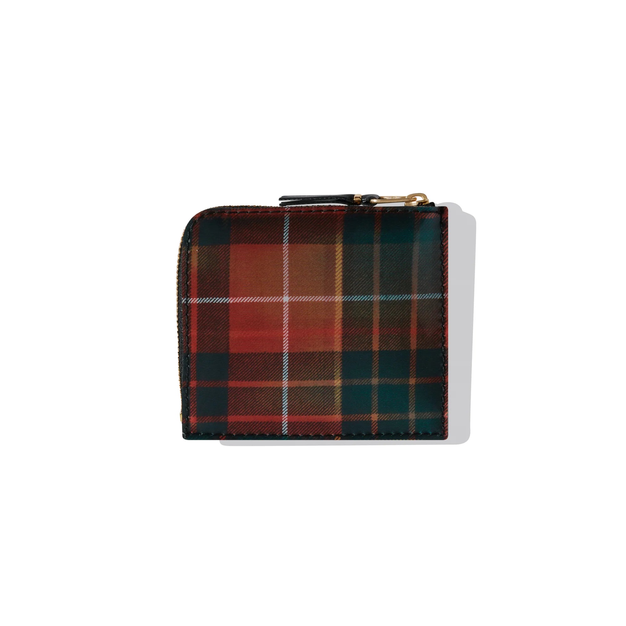 【COMME des GARCONS 】ウォレット パッチワーク チェック Green Comme des Garçons Tartan Pouch Wallet Dark Green – LACMA Store