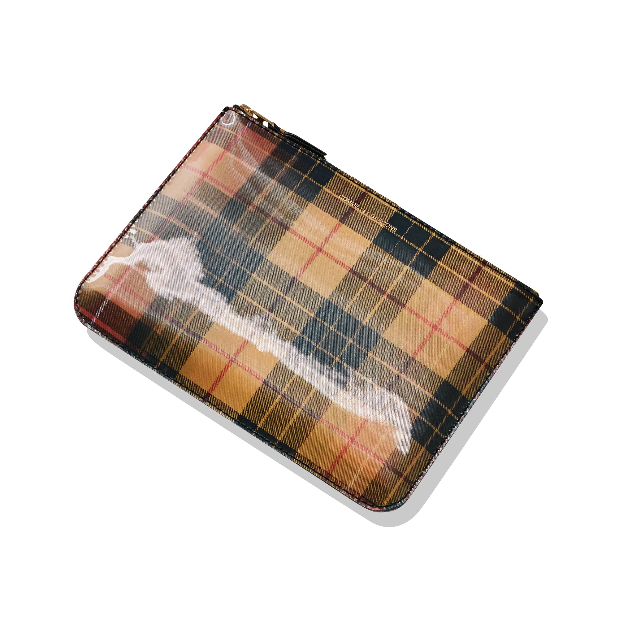 Lenticular Tartan Group Wallet Red/Yellow 5100LTRY – COMME