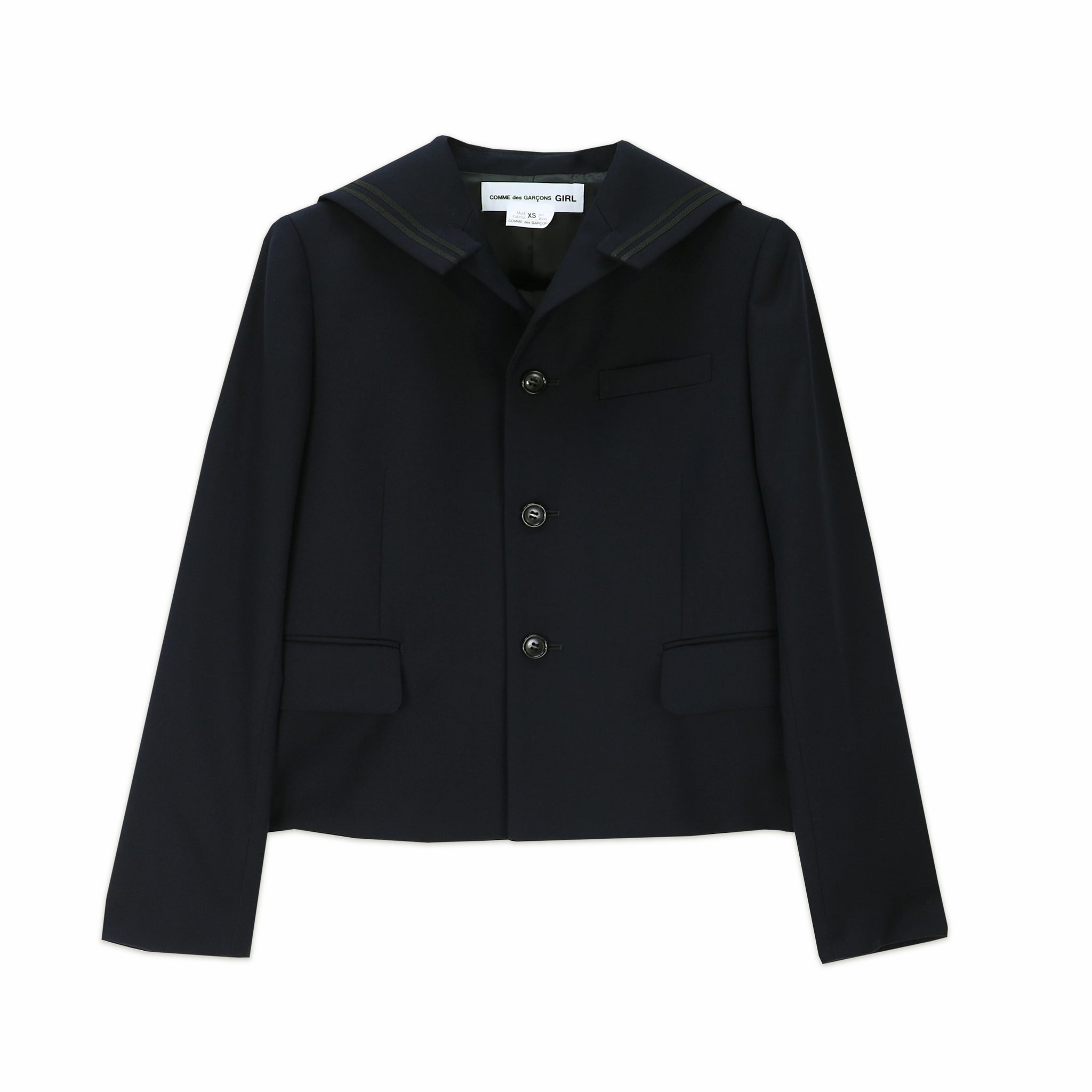 Sailor Ribbon Black Jacket – COMME des GARÇONS Melbourne