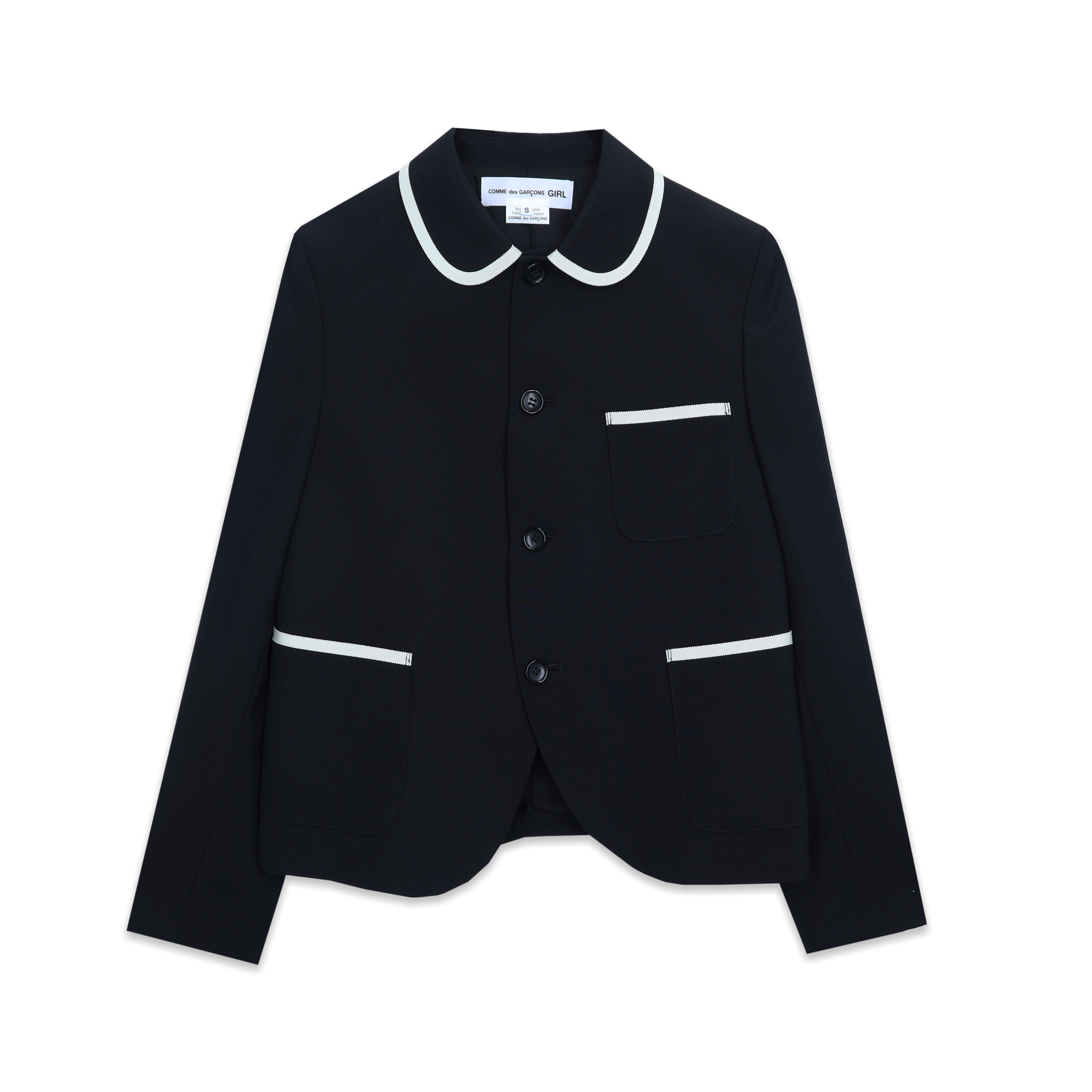 COMME des GARÇON GIRL ジョーゼットブラウス COMME des GARÇON GIRL ジョーゼットブラウス