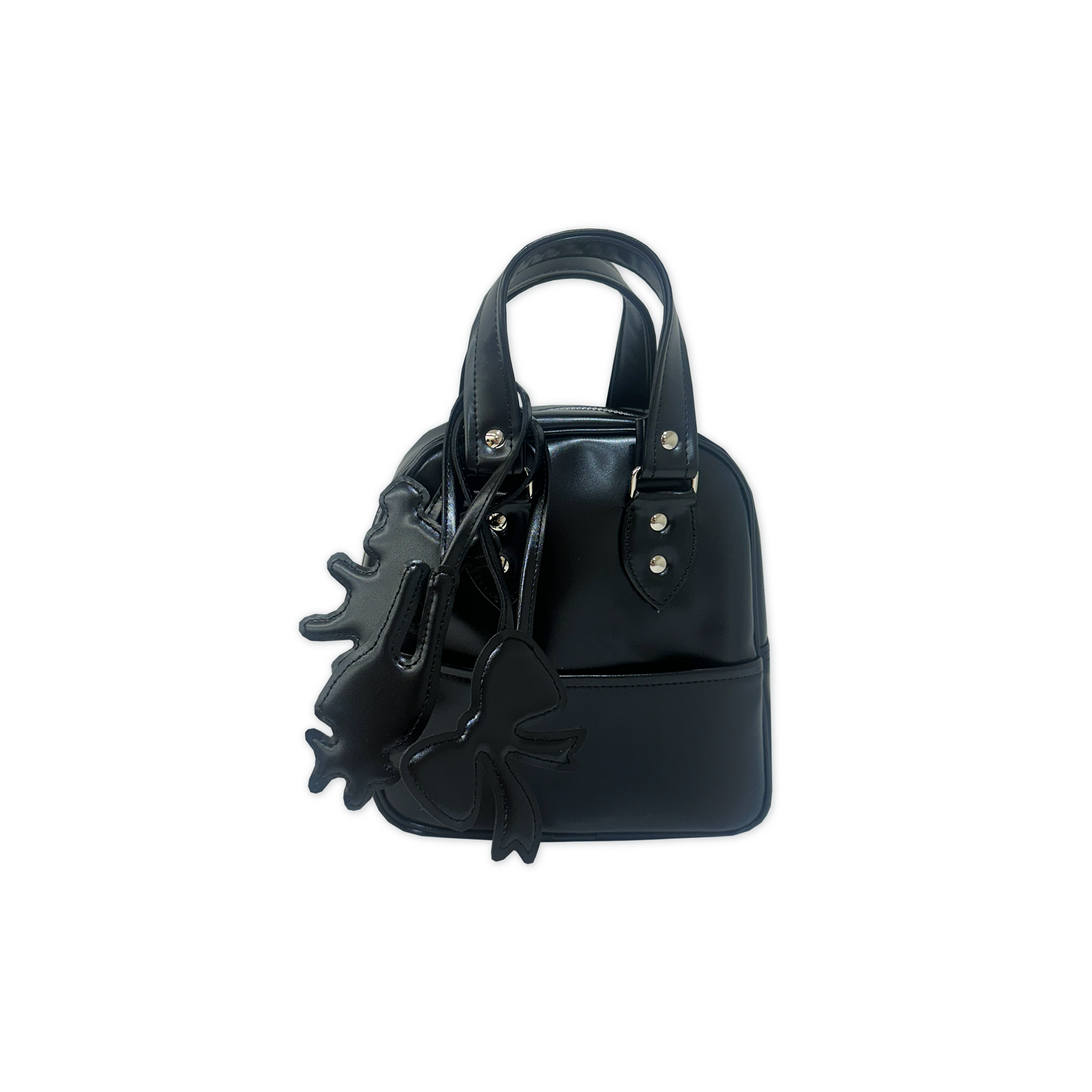 Padded Teddy Bag Black
