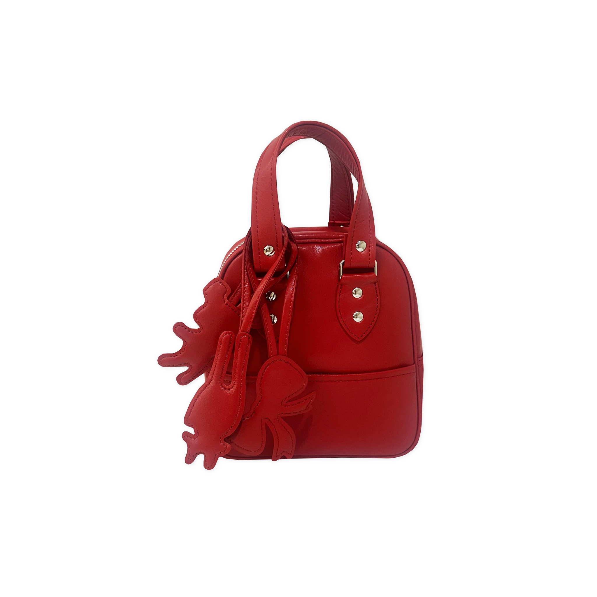 Padded Teddy Bag Red